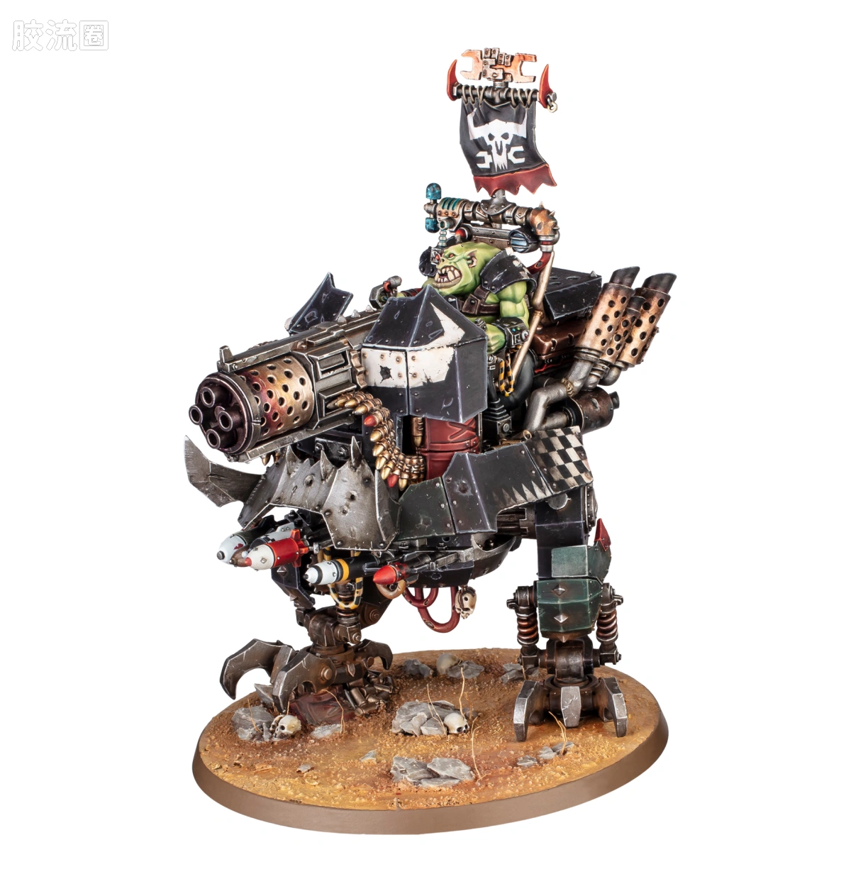 战锤40K Ork 欧克蛮人 11版 大技工达卡里格 - 图片