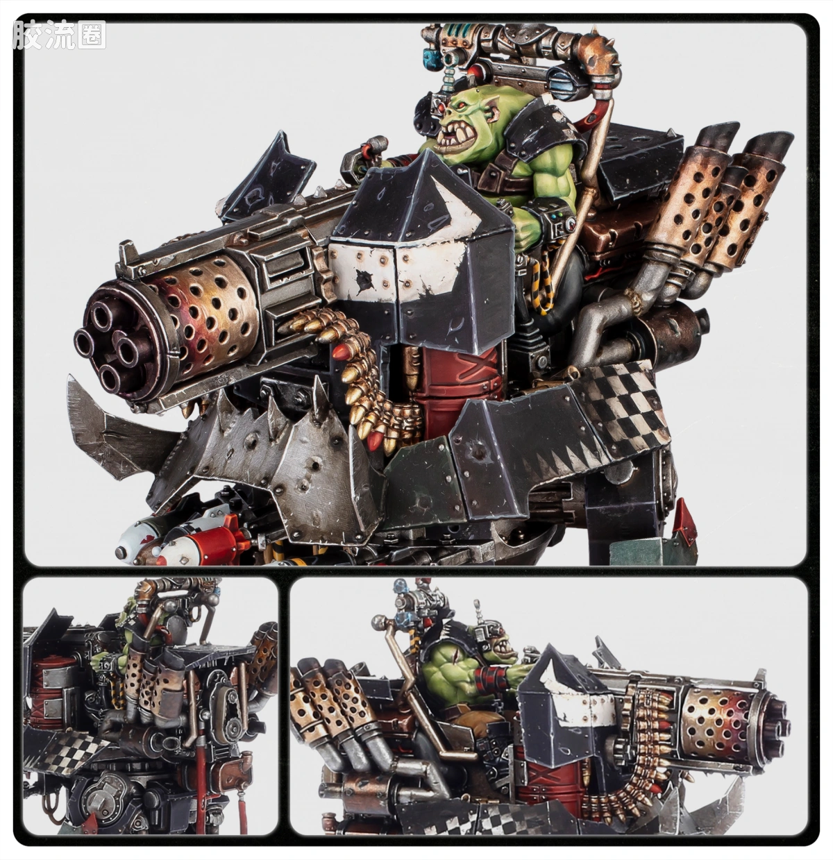 战锤40K Ork 欧克蛮人 11版 大技工达卡里格 - 图片
