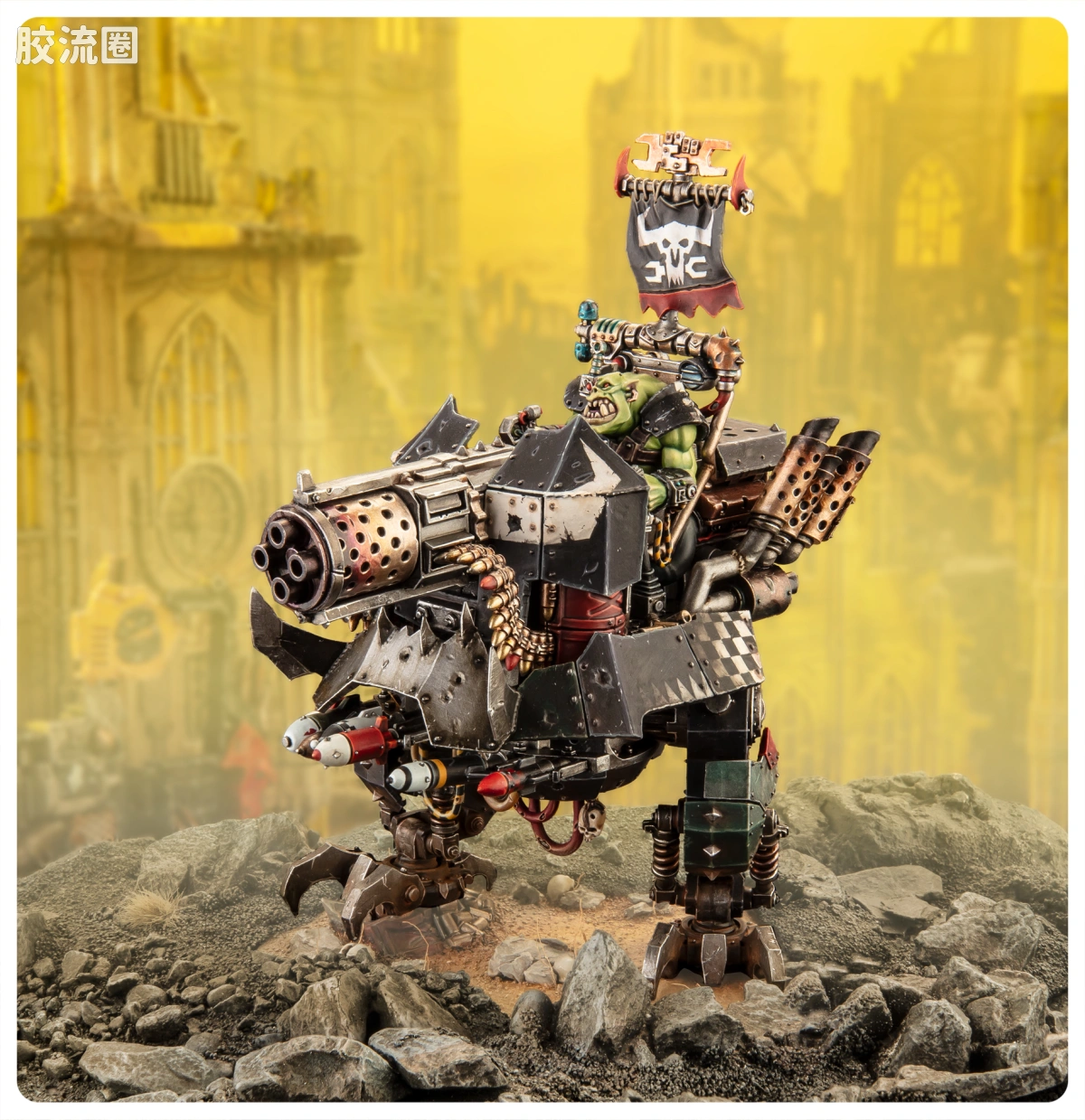 战锤40K Ork 欧克蛮人 11版 大技工达卡里格 - 图片