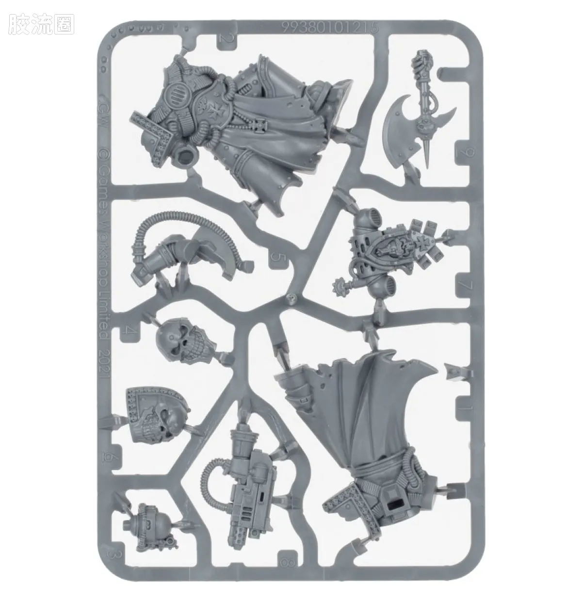 战锤40K Black Templars 黑色圣堂 9版 堡主 - 图片