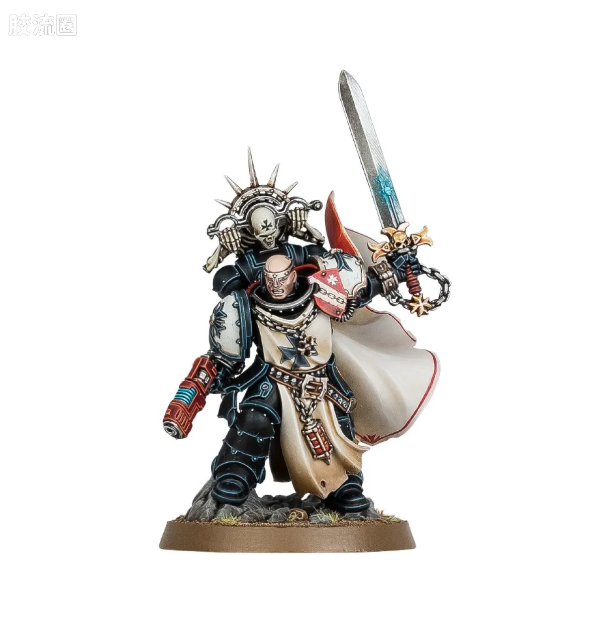 战锤40K Black Templars 黑色圣堂 9版 元帅 - 图片