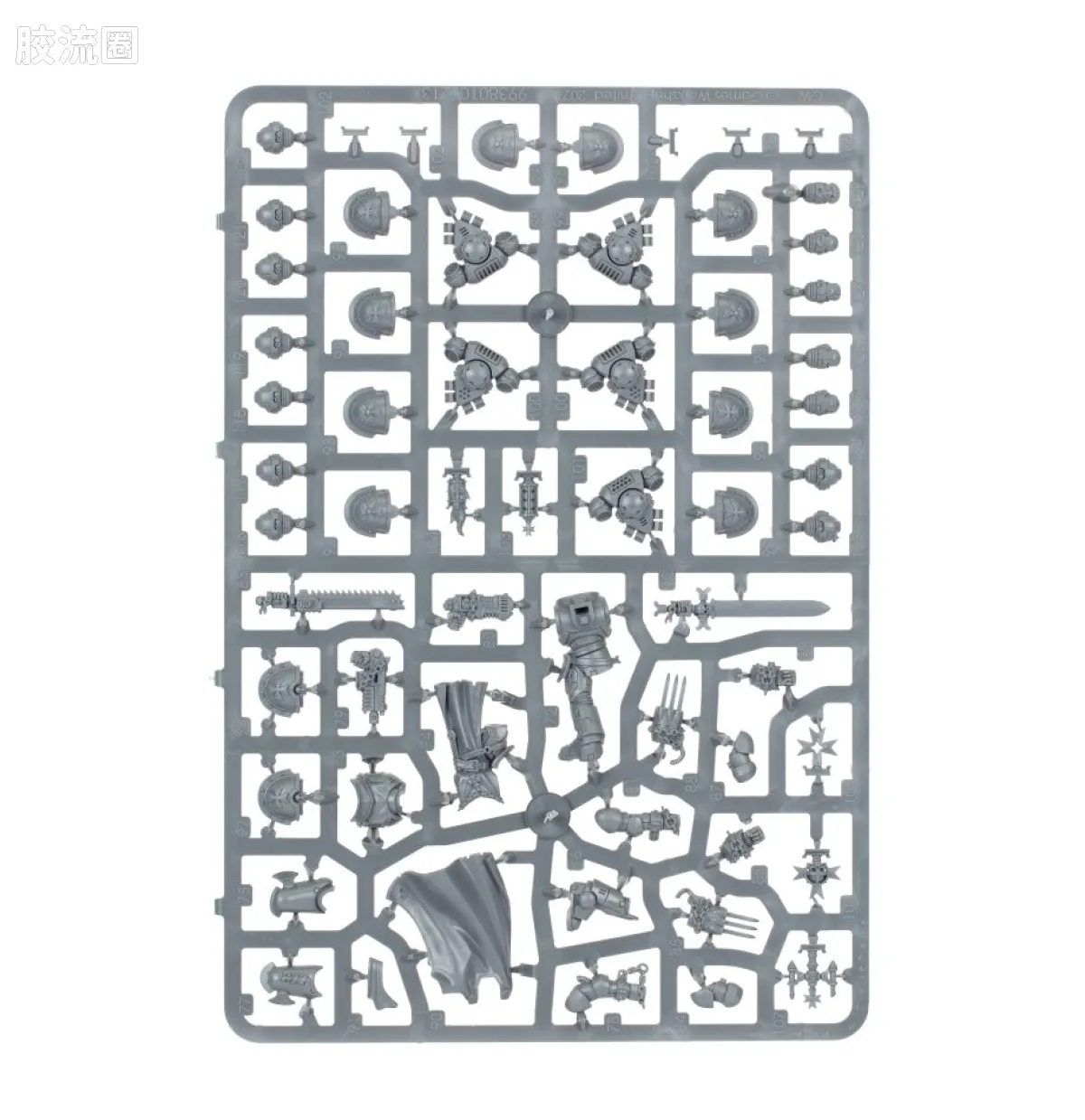 战锤40K Black Templars 黑色圣堂 9版 原铸圣剑兄弟会 - 图片