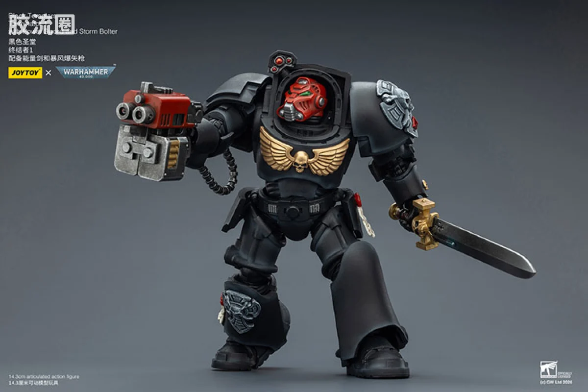 JOYTOY x 战锤40K 帝国之拳/黑色圣堂 黑色圣堂 终结者小队 - 图片