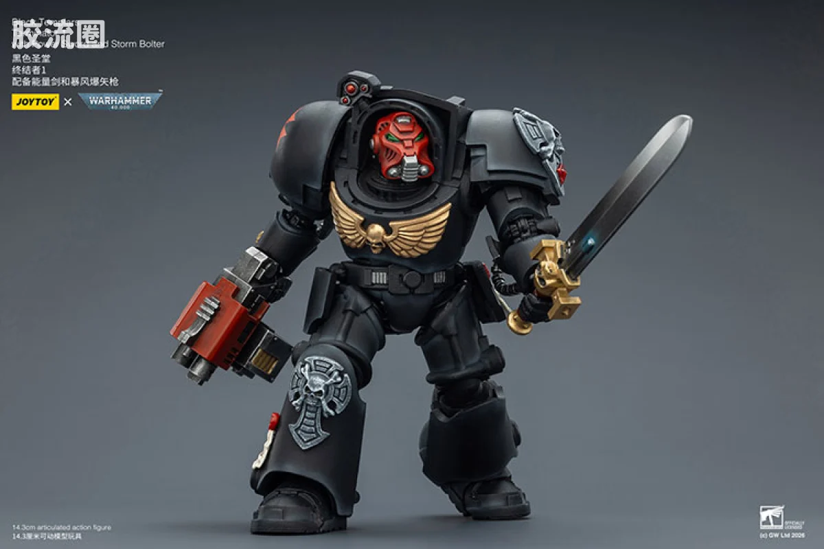 JOYTOY x 战锤40K 帝国之拳/黑色圣堂 黑色圣堂 终结者小队 - 图片