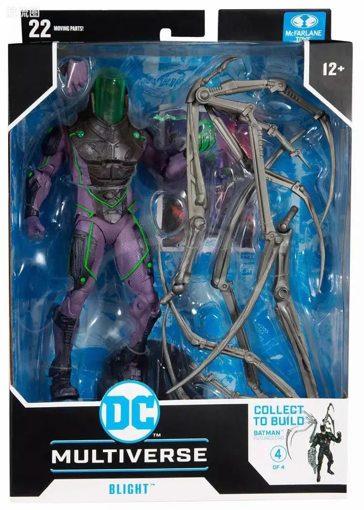 麦克法兰 DC多元宇宙/DC Direct 可动人偶系列 漫画 蝙蝠侠:末日未来 小丑系列 只限Target Blight