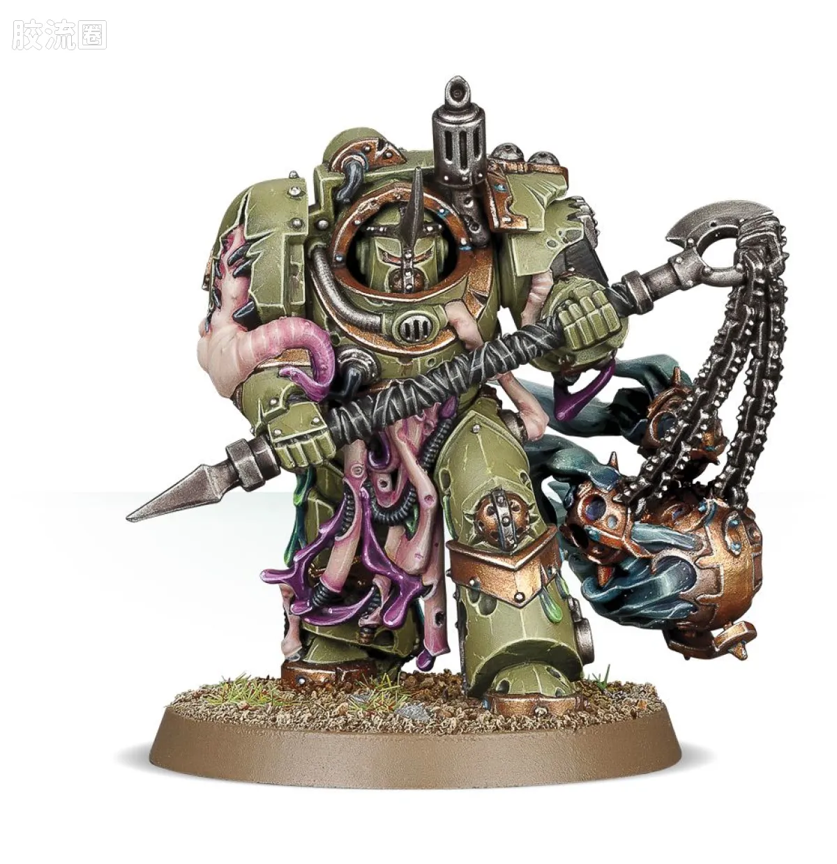 战锤40K Death Guard 死亡守卫 8版 腐毒领主终结者 - 图片