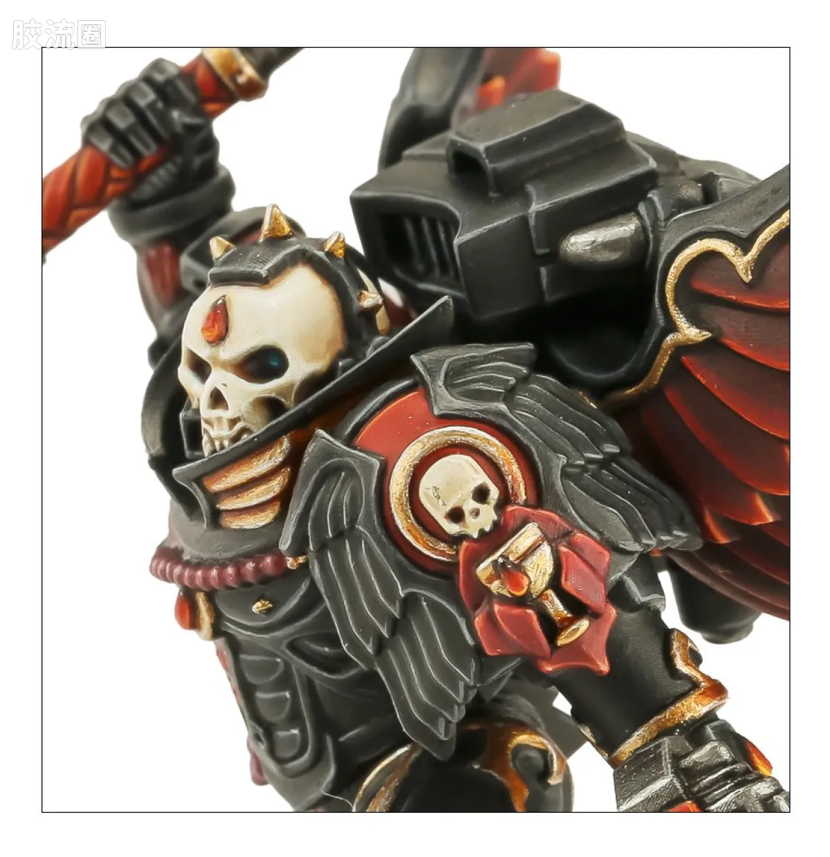 战锤40K Blood Angels 圣血天使 7版 死亡连队牧师 - 图片