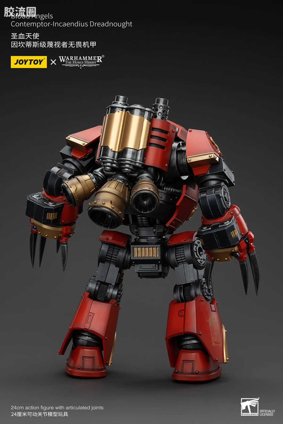 JOYTOY x 战锤40K 机甲载具单位 HH圣血天使 因坎蒂斯蔑视者无畏 - 图片