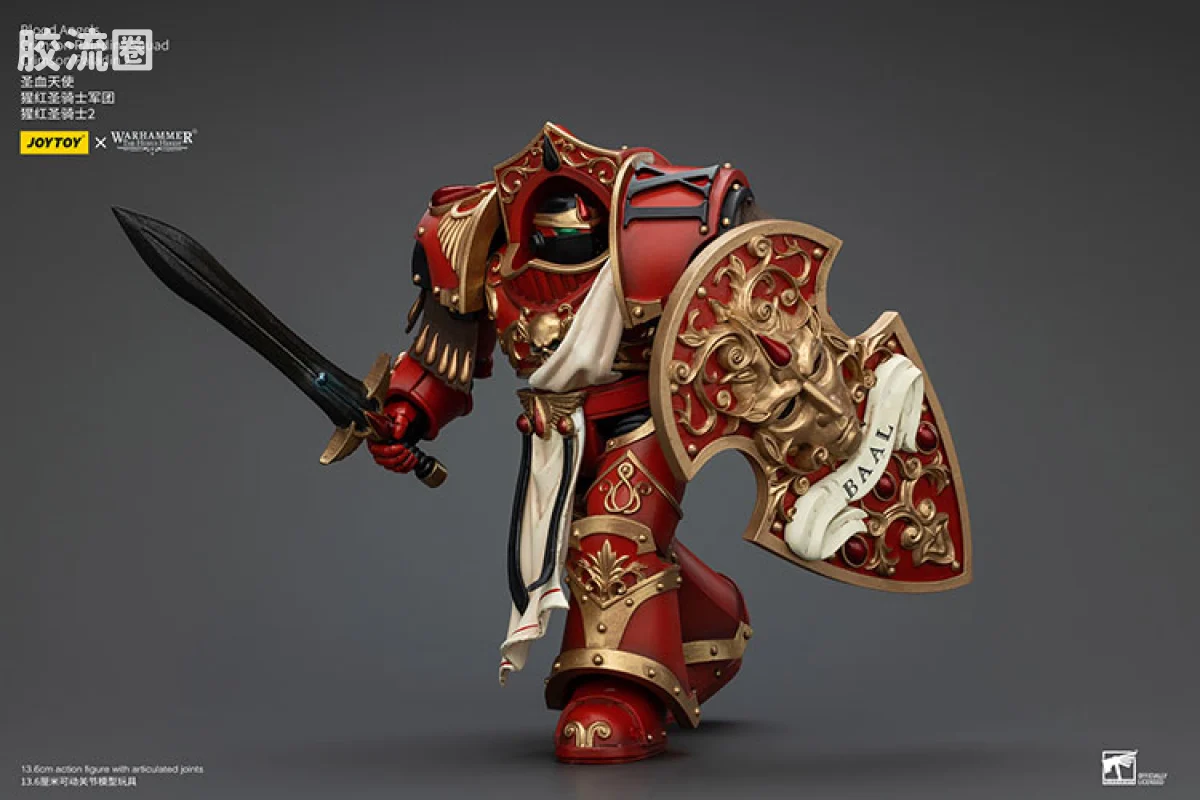 JOYTOY x 战锤40K 圣血天使 HH圣血天使 猩红圣骑士军团 - 图片