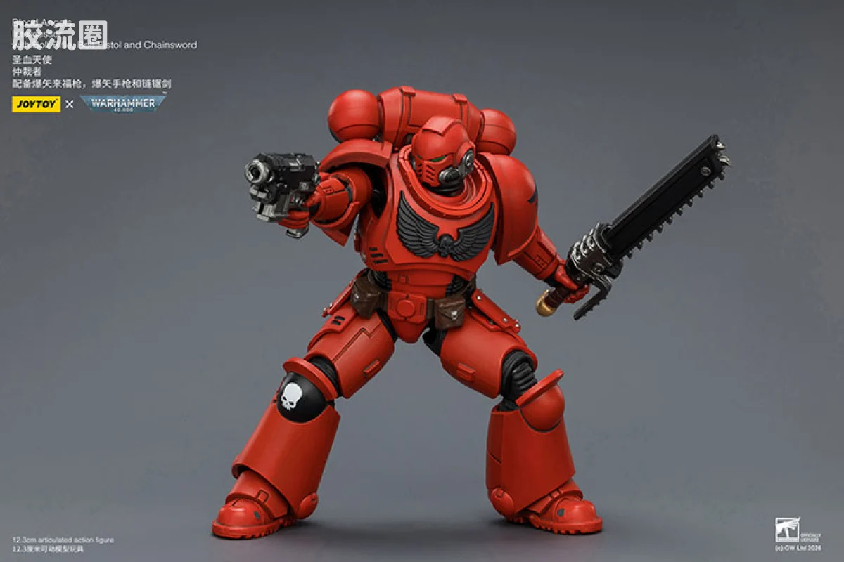 JOYTOY x 战锤40K 圣血天使 【5.0】圣血天使仲裁者 - 图片