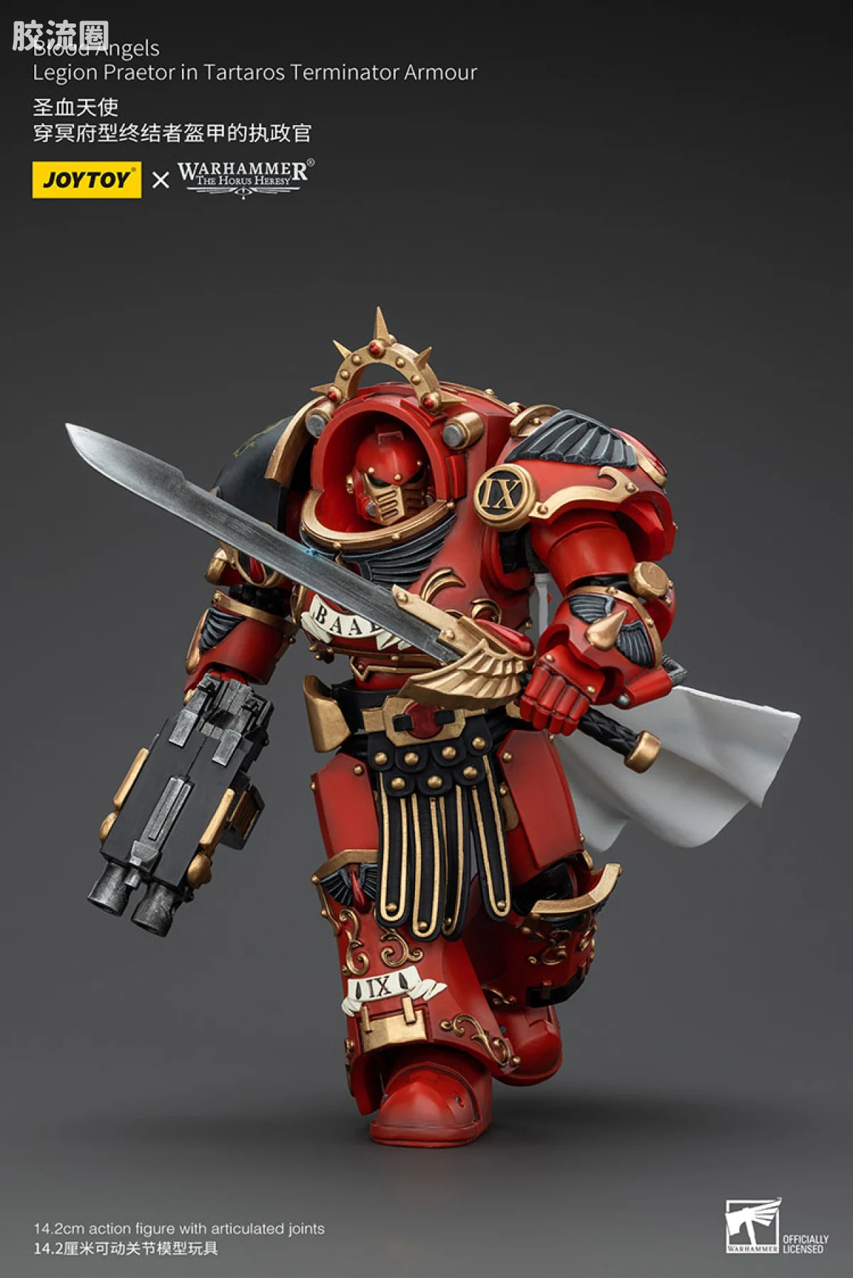 JOYTOY x 战锤40K 圣血天使 HH圣血天使 执政官（冥府终结者） - 图片
