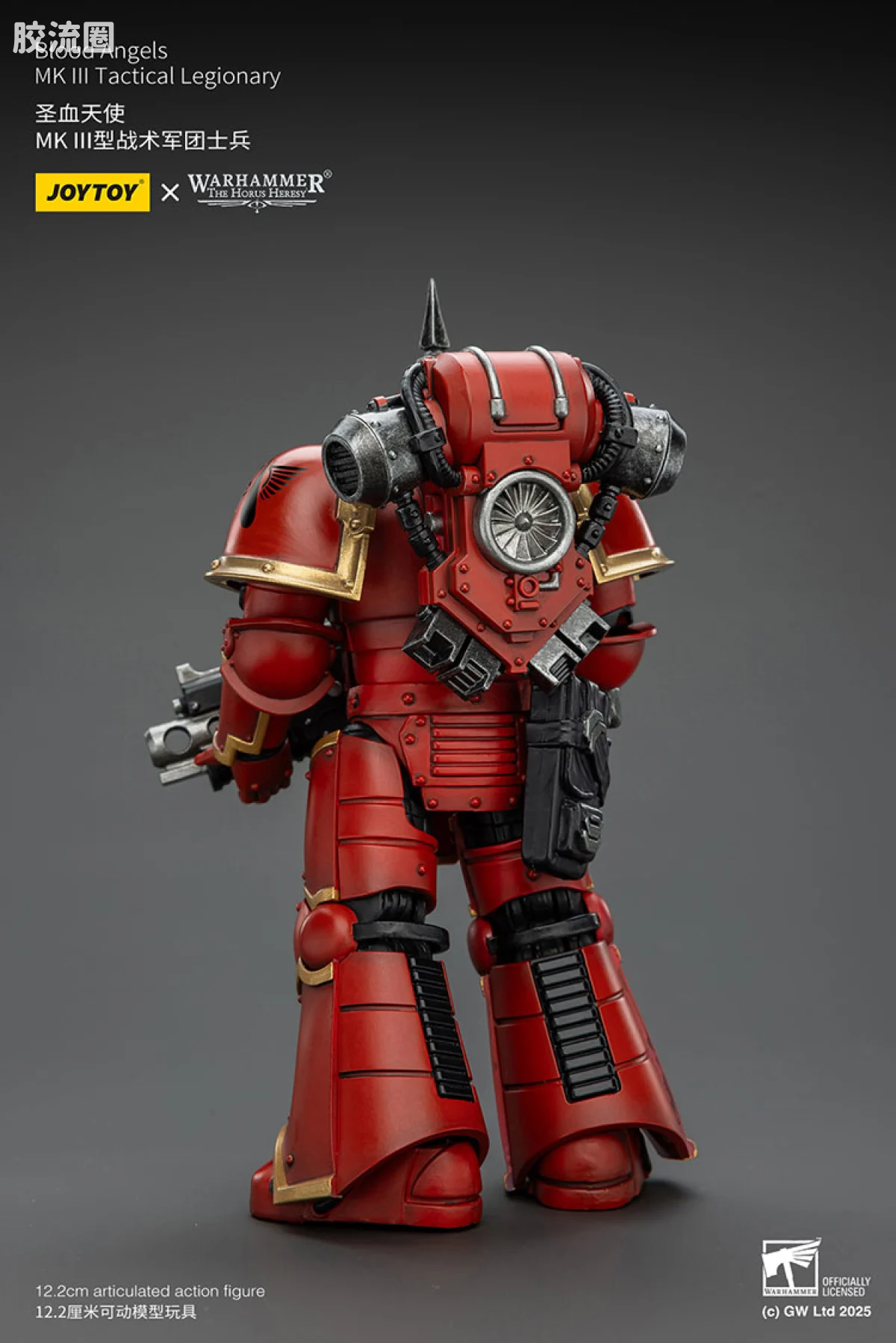 JOYTOY x 战锤40K 圣血天使 HH圣血天使 MK3型战术军团士兵 - 图片