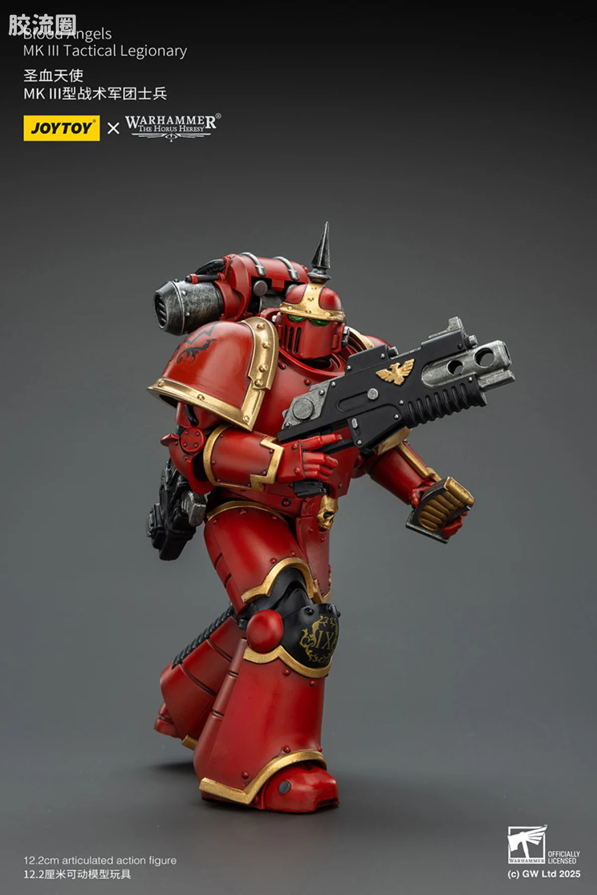 JOYTOY x 战锤40K 圣血天使 HH圣血天使 MK3型战术军团士兵 - 图片