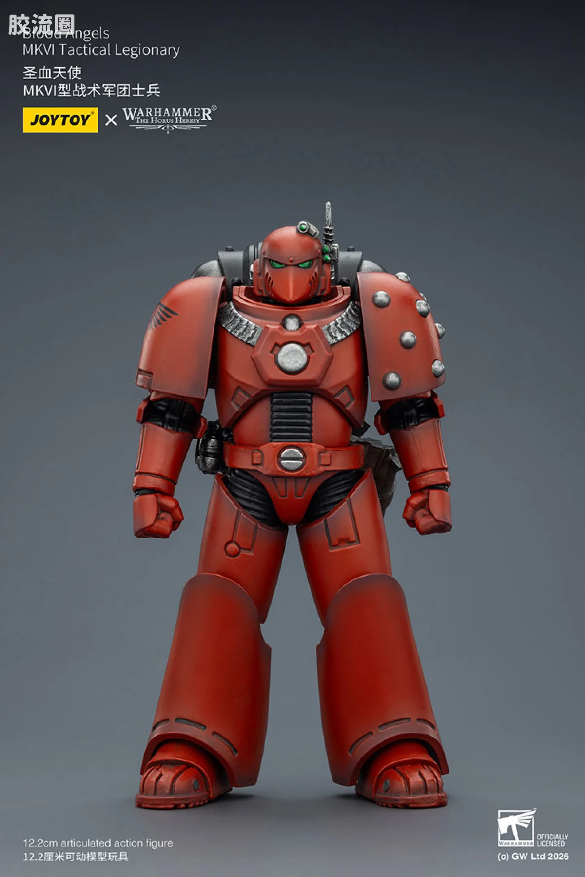 JOYTOY x 战锤40K 圣血天使 HH圣血天使 MK6型战术士兵 - 图片