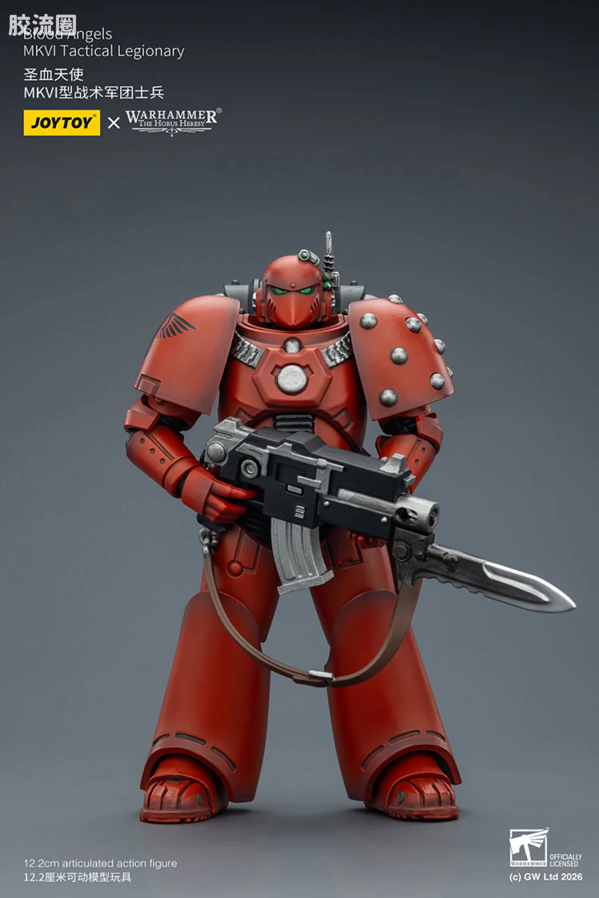 JOYTOY x 战锤40K 圣血天使 HH圣血天使 MK6型战术士兵 - 图片