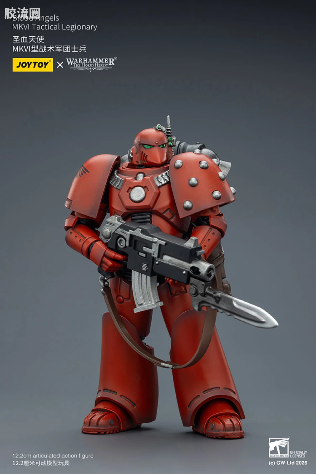 JOYTOY x 战锤40K 圣血天使 HH圣血天使 MK6型战术士兵 - 图片