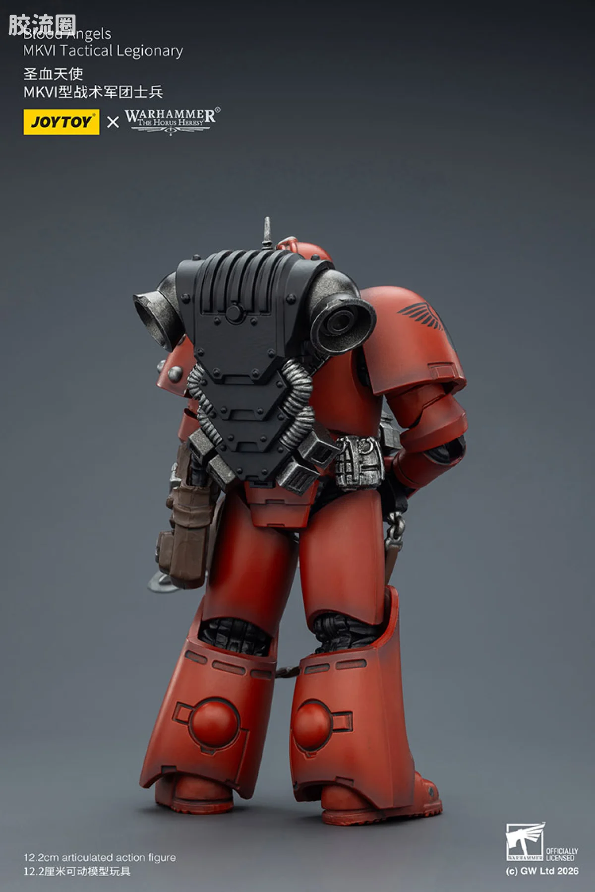 JOYTOY x 战锤40K 圣血天使 HH圣血天使 MK6型战术士兵 - 图片
