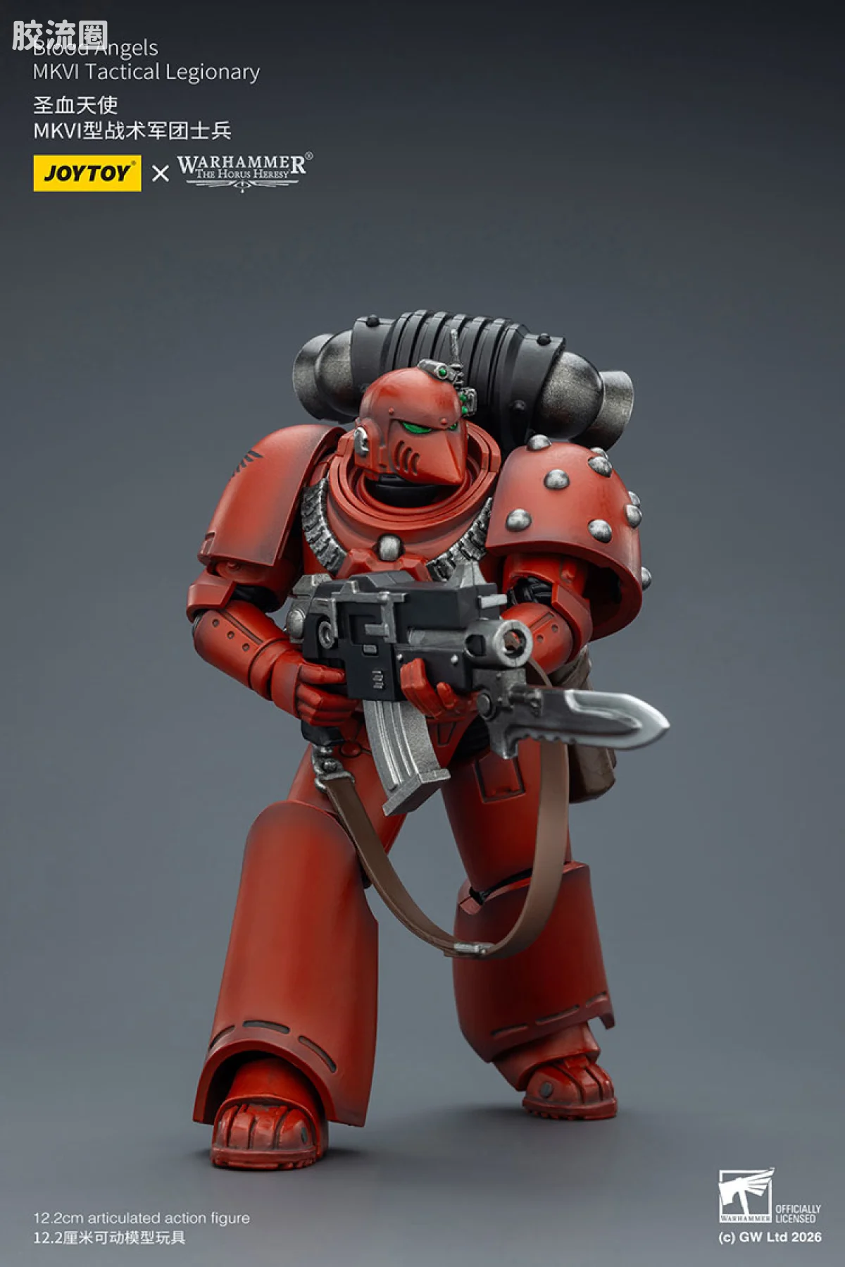 JOYTOY x 战锤40K 圣血天使 HH圣血天使 MK6型战术士兵 - 图片