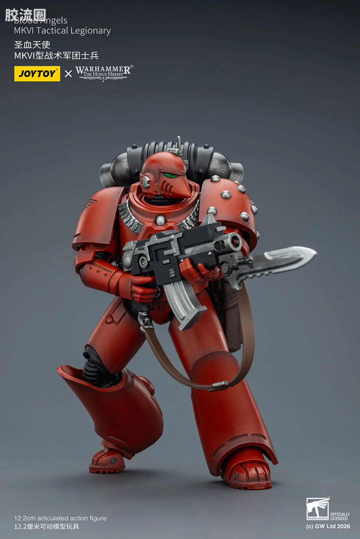 JOYTOY x 战锤40K 圣血天使 HH圣血天使 MK6型战术士兵 - 图片