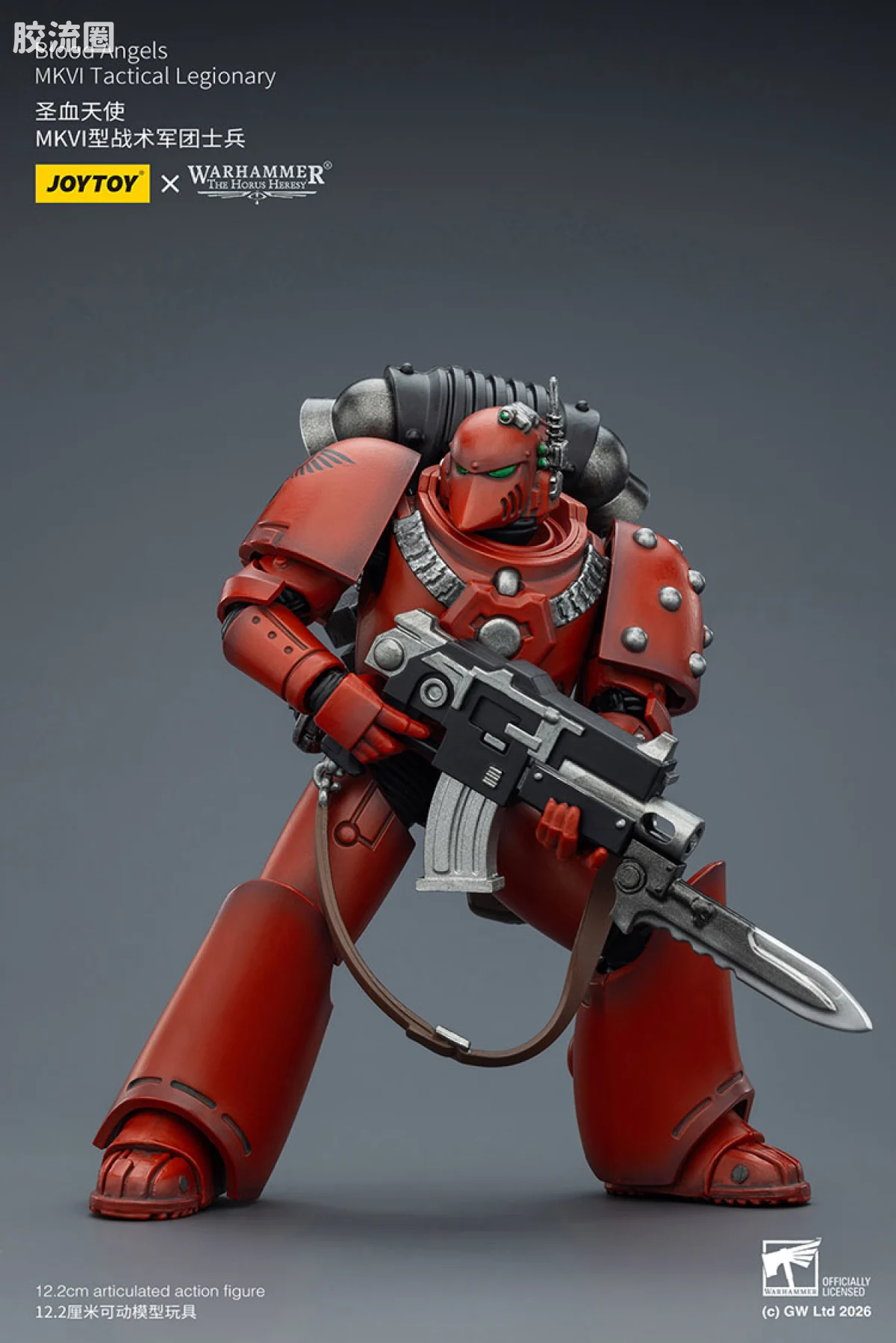 JOYTOY x 战锤40K 圣血天使 HH圣血天使 MK6型战术士兵 - 图片