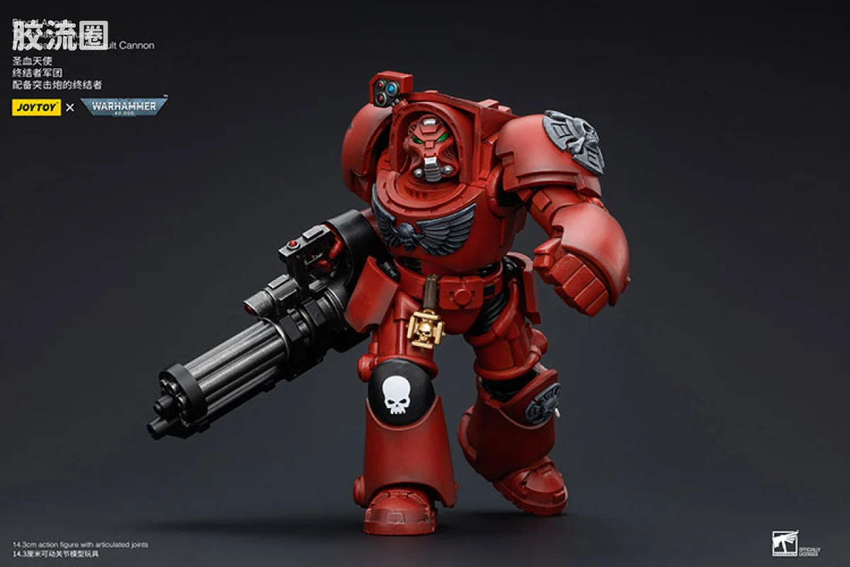 JOYTOY x 战锤40K 圣血天使 圣血天使 终结者军团(重涂) - 图片