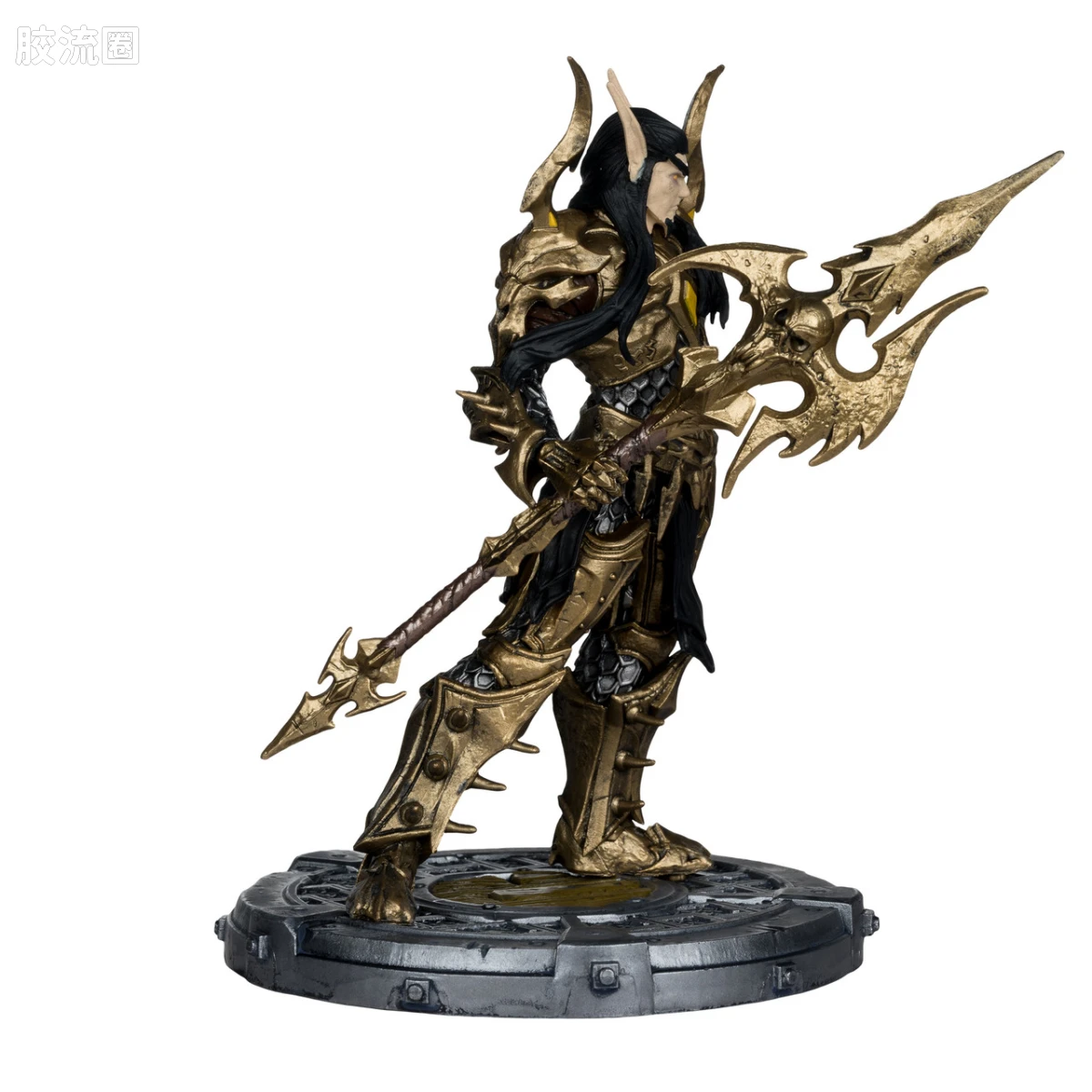 麦克法兰游戏与动画系列 魔兽世界 血精灵 1:12 静态人偶 - 图片