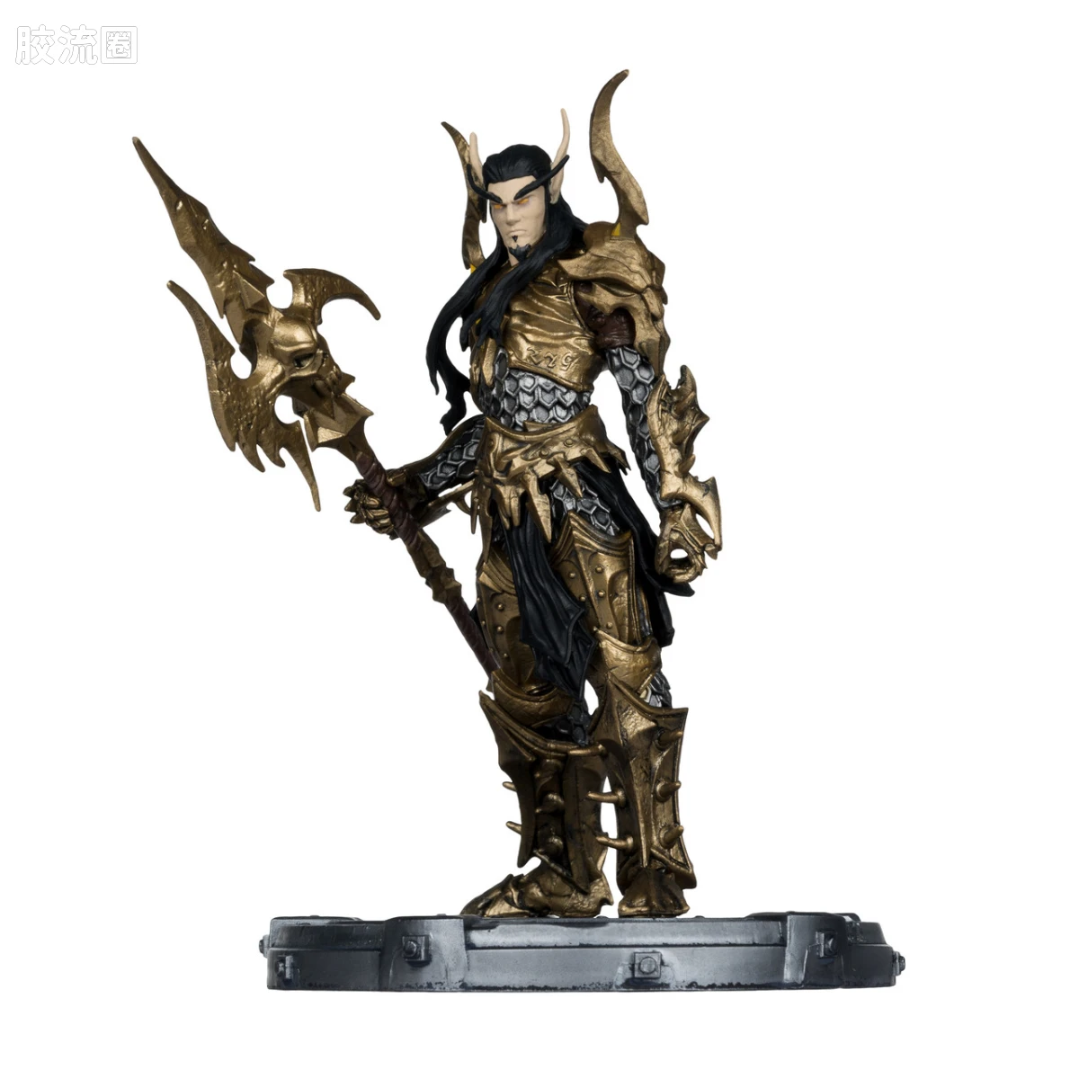 麦克法兰游戏与动画系列 魔兽世界 血精灵 1:12 静态人偶 - 图片