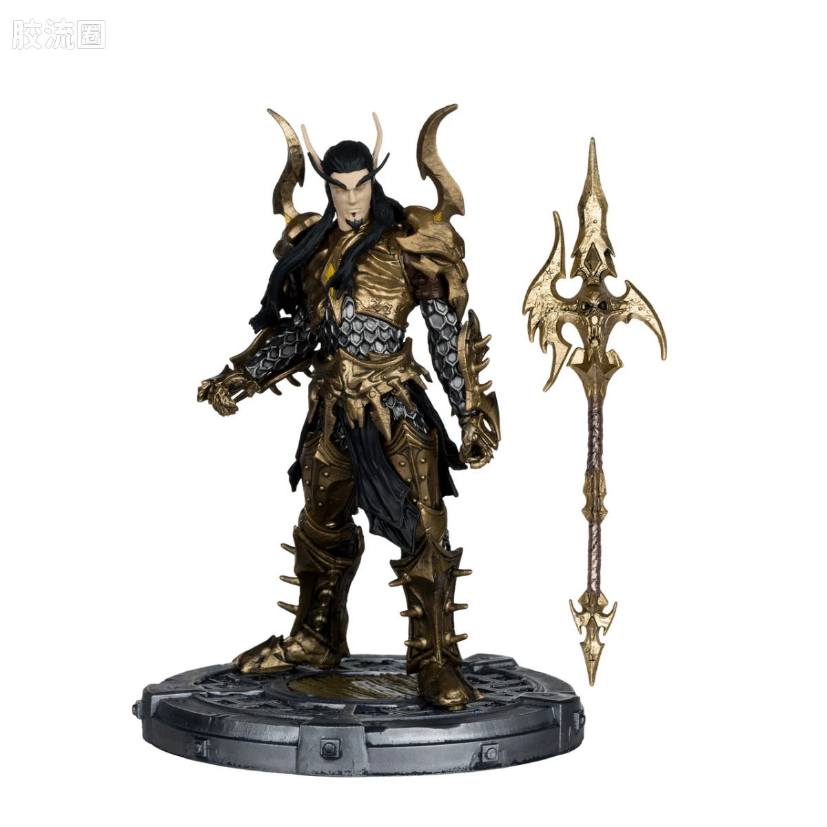 麦克法兰游戏与动画系列 魔兽世界 血精灵 1:12 静态人偶 - 图片