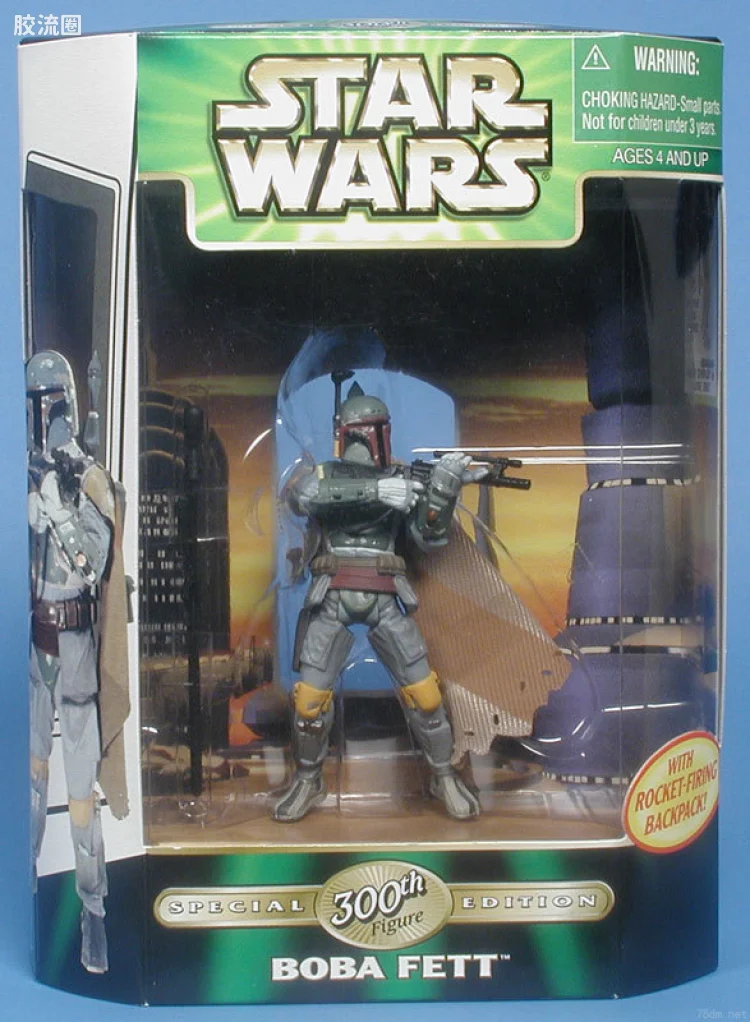 星球大战 POWER OF THE JEDI 独家版系列 Boba Fett (300th Figure Special Edition)