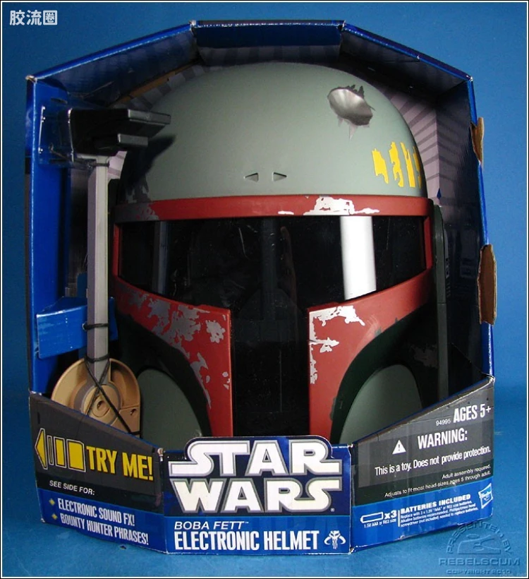 星球大战THE VINTAGE COLLECTION 角色扮演玩具 Boba Fett Electronic Helmet