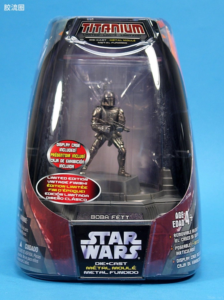 星球大战 钛系列 特别版 伪造人偶 Boba Fett (Vintage 