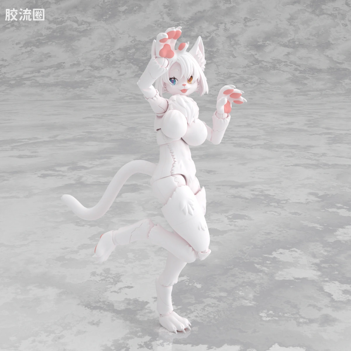 KEMOPLA 兽娘系列 配件 身体配件套装 01 [考玛尼猫色] - 图片