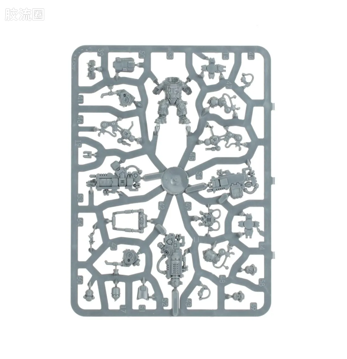 战锤40K Leagues of Votann/Squats 沃坦联盟/短人 9版 机锻匠雷霆炮手 - 图片
