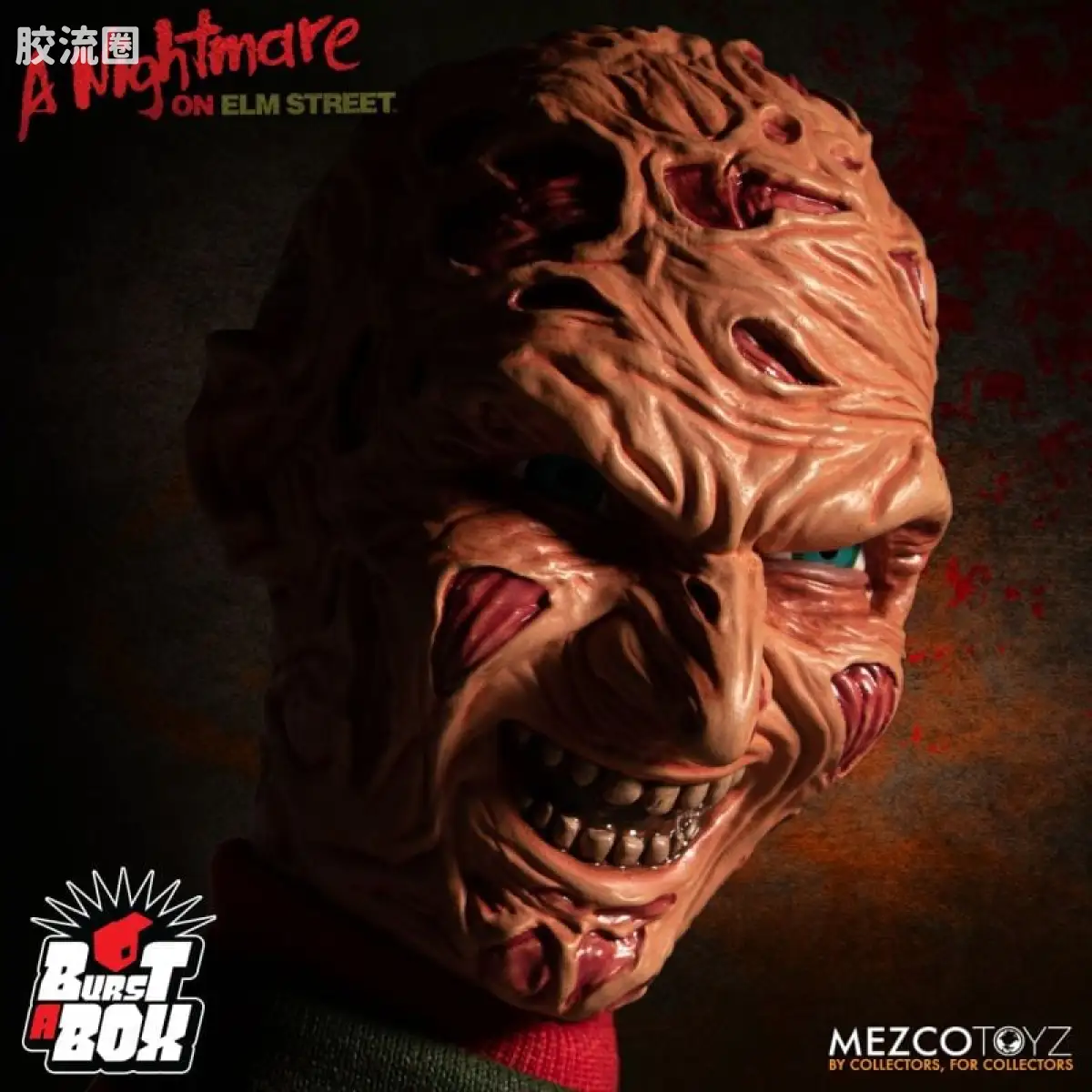 Mezco 一跳盒子系列 一跳盒子系列 电影 猛鬼街 佛瑞迪 - 图片