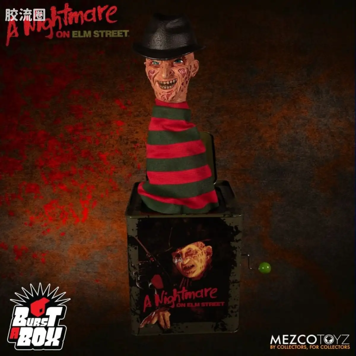 Mezco 一跳盒子系列 一跳盒子系列 电影 猛鬼街 佛瑞迪 - 图片