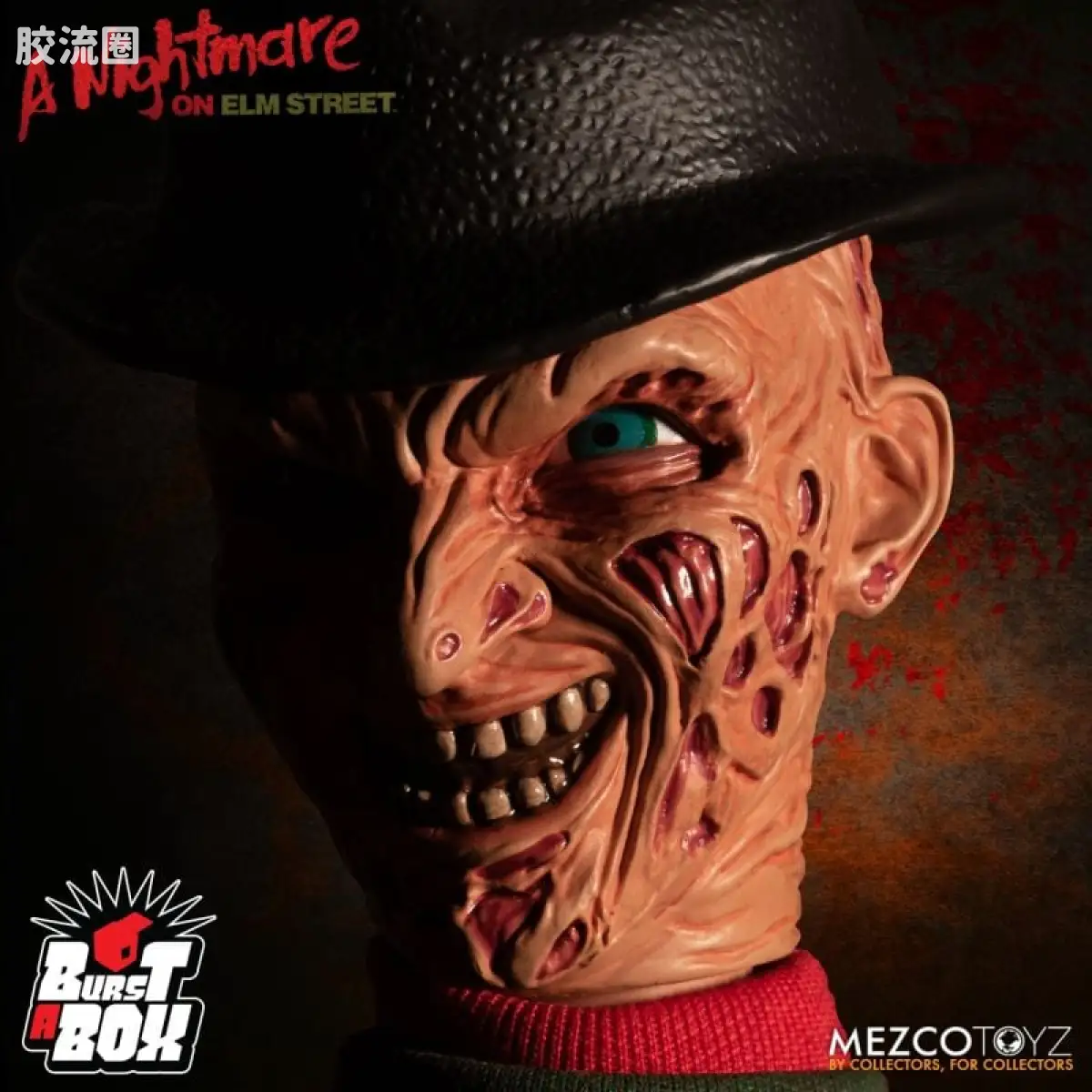 Mezco 一跳盒子系列 一跳盒子系列 电影 猛鬼街 佛瑞迪 - 图片