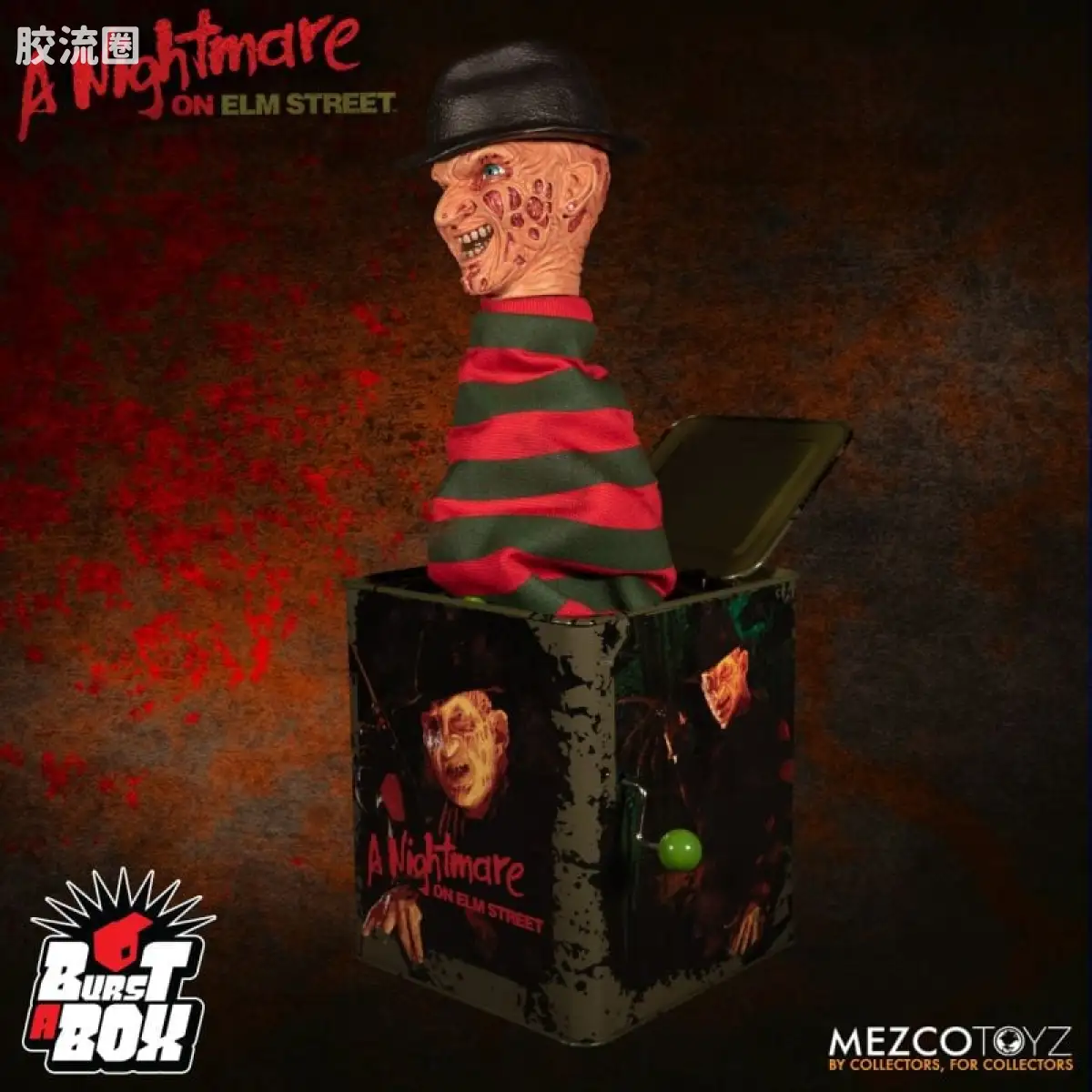 Mezco 一跳盒子系列 一跳盒子系列 电影 猛鬼街 佛瑞迪 - 图片