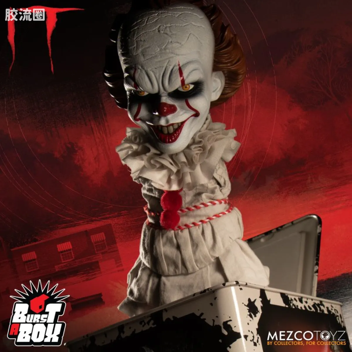 Mezco 一跳盒子系列 一跳盒子系列 17年电影 小丑回魂 佩尼怀斯 - 图片