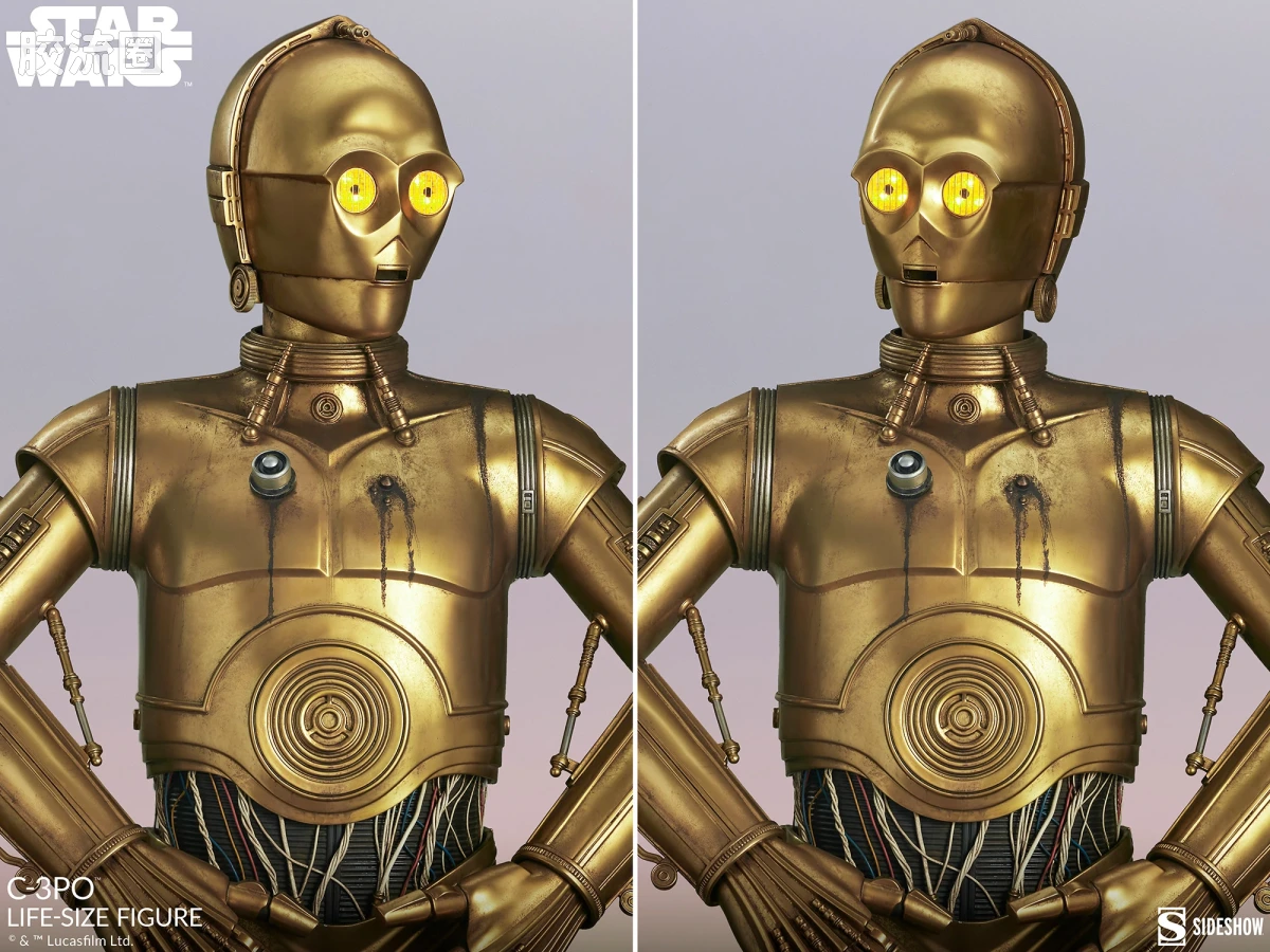 sideshow 1比1人偶系列 普通版 星球大战 C-3PO - 图片