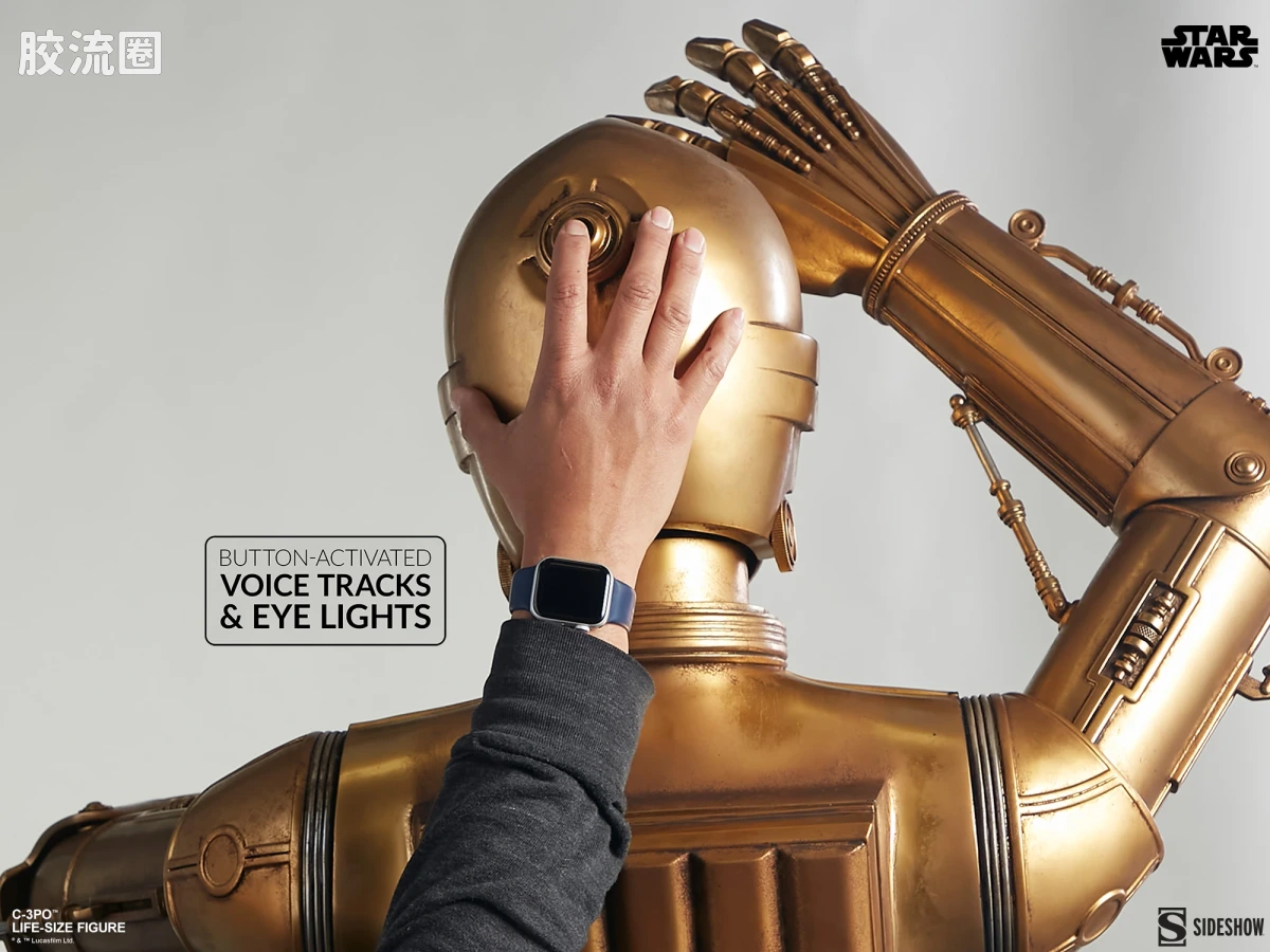 sideshow 1比1人偶系列 普通版 星球大战 C-3PO - 图片