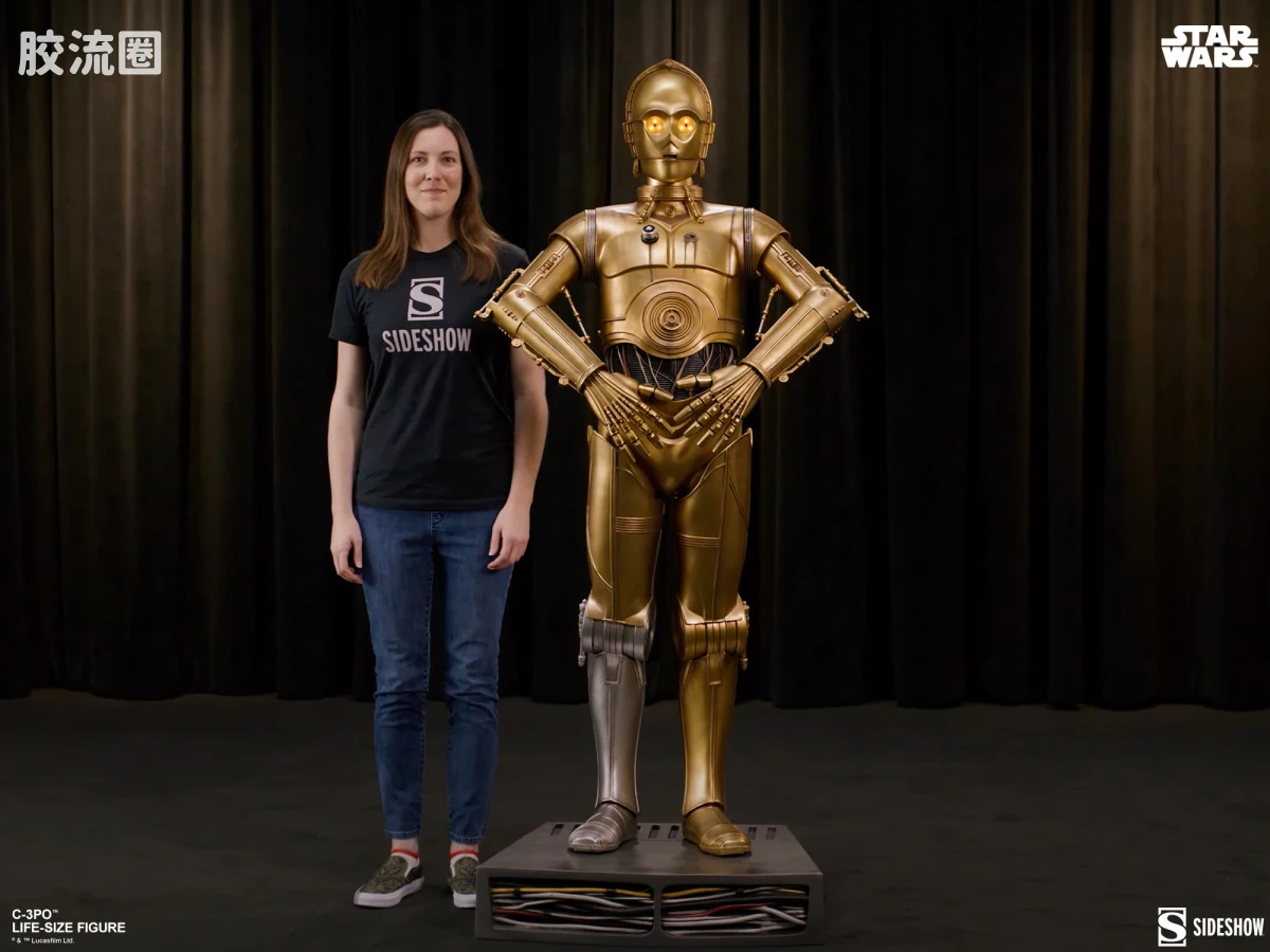 sideshow 1比1人偶系列 普通版 星球大战 C-3PO - 图片
