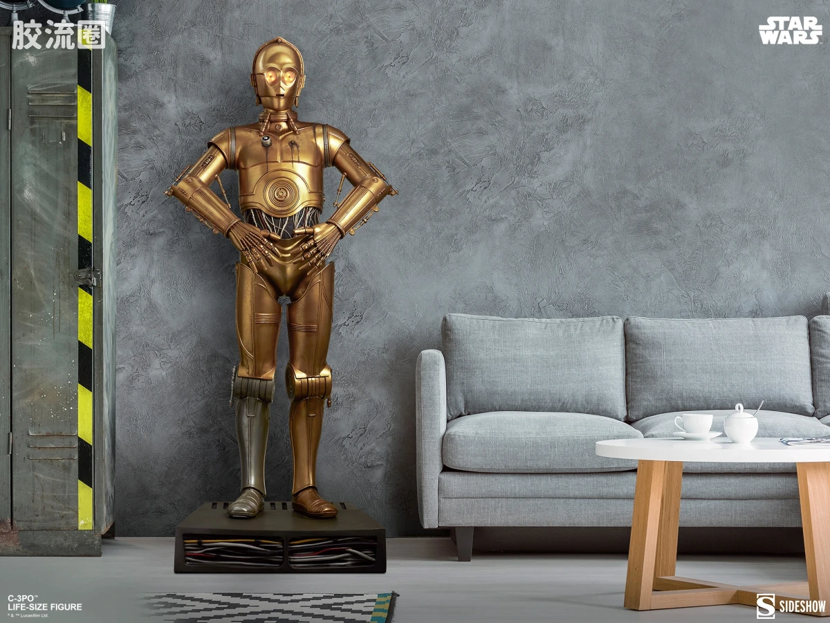 sideshow 1比1人偶系列 普通版 星球大战 C-3PO - 图片