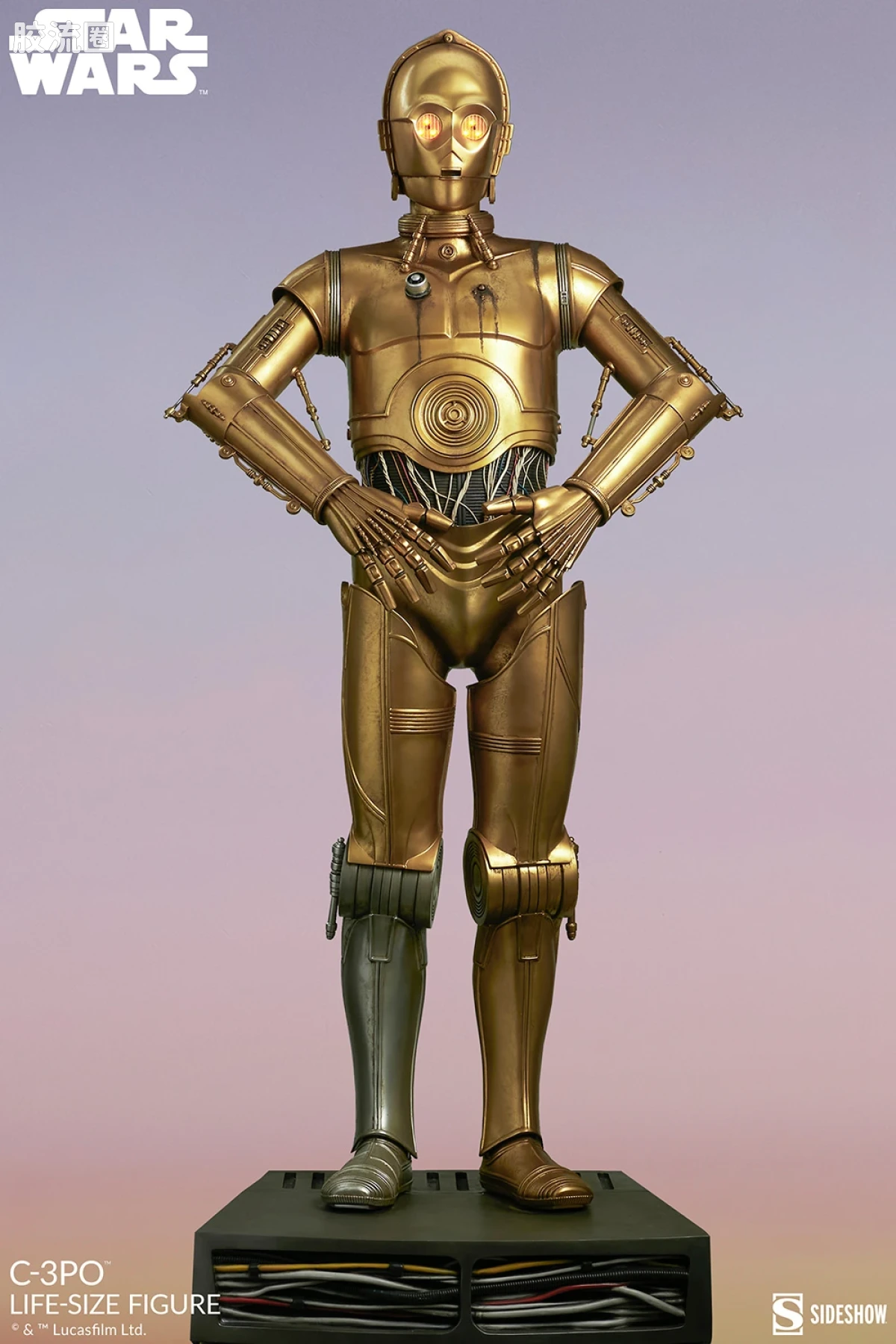 sideshow 1比1人偶系列 普通版 星球大战 C-3PO - 图片