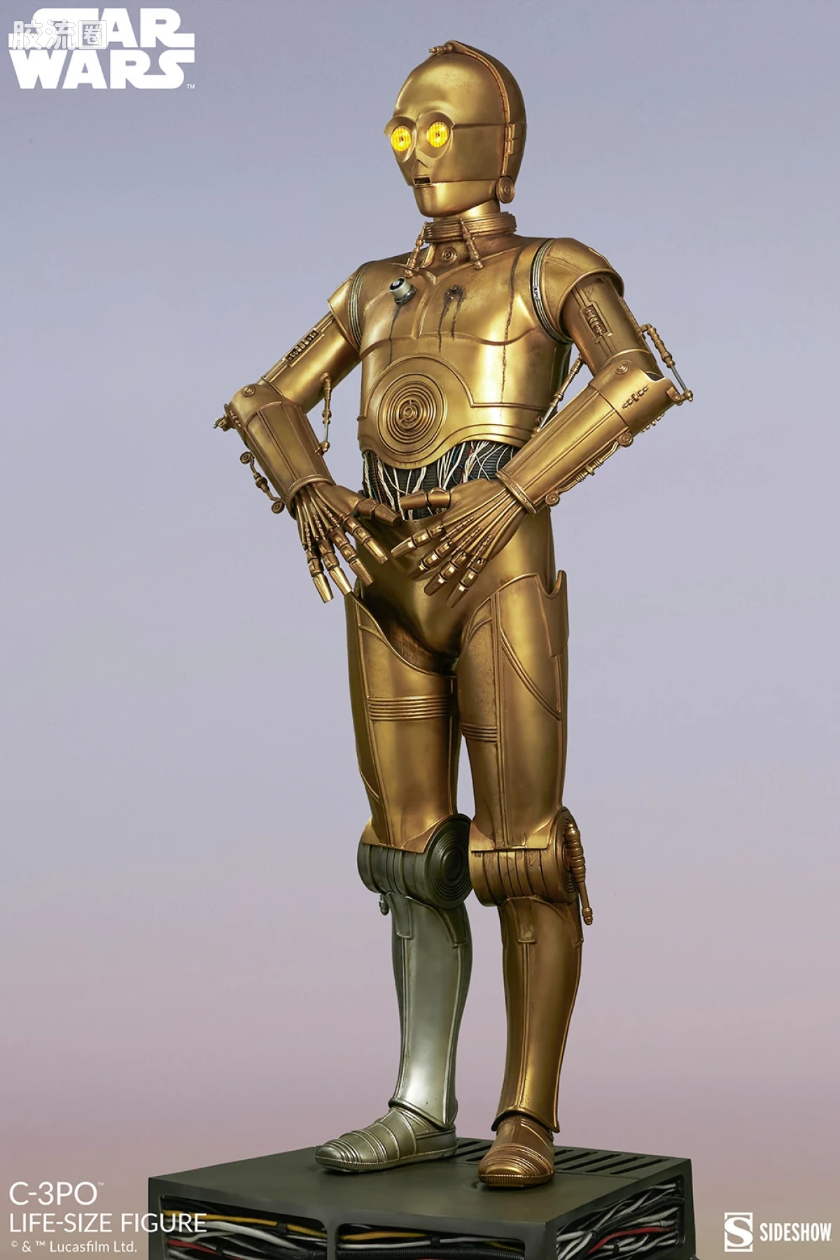 sideshow 1比1人偶系列 普通版 星球大战 C-3PO - 图片