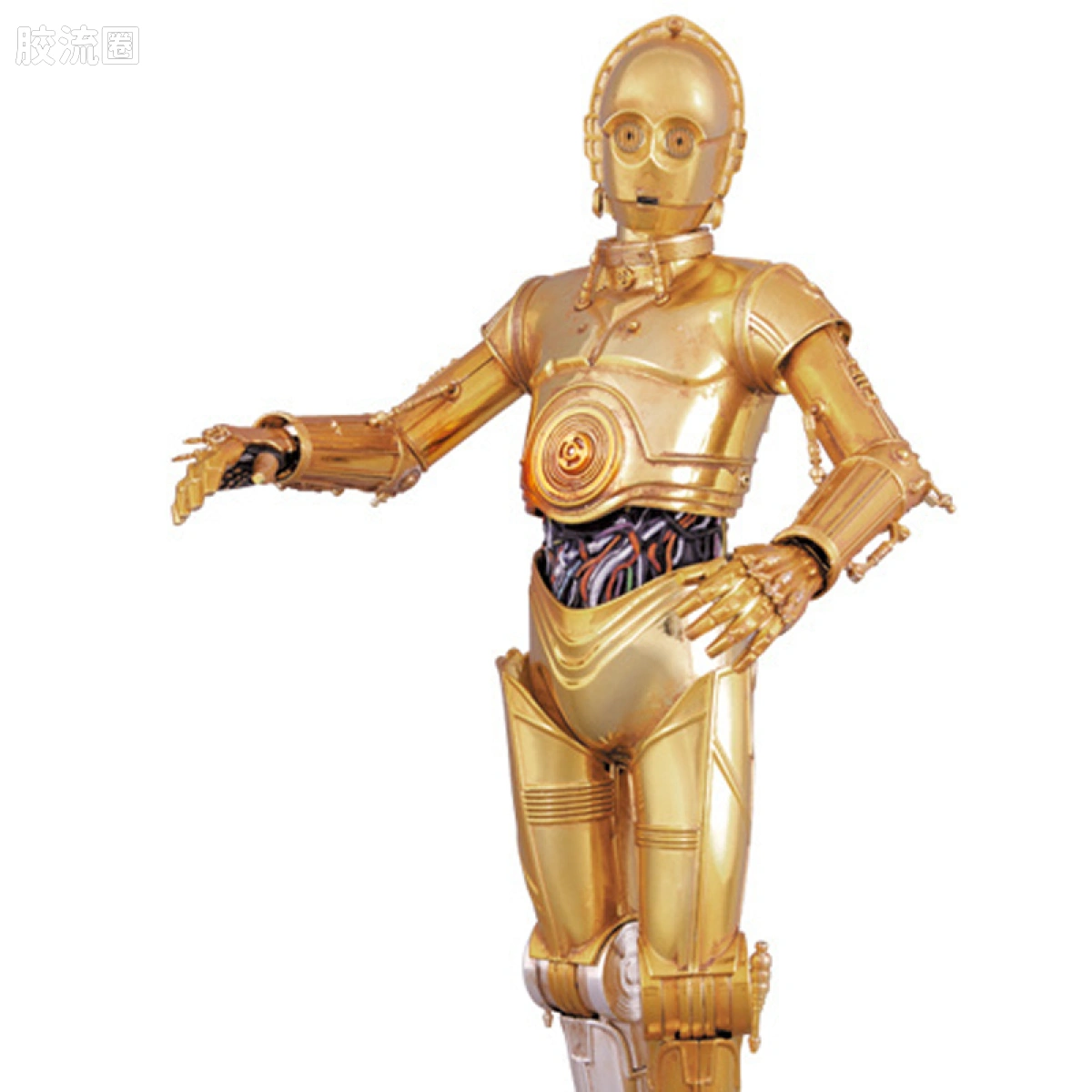 RAH12寸真人皮偶系列玩具 星球大战 C-3PO