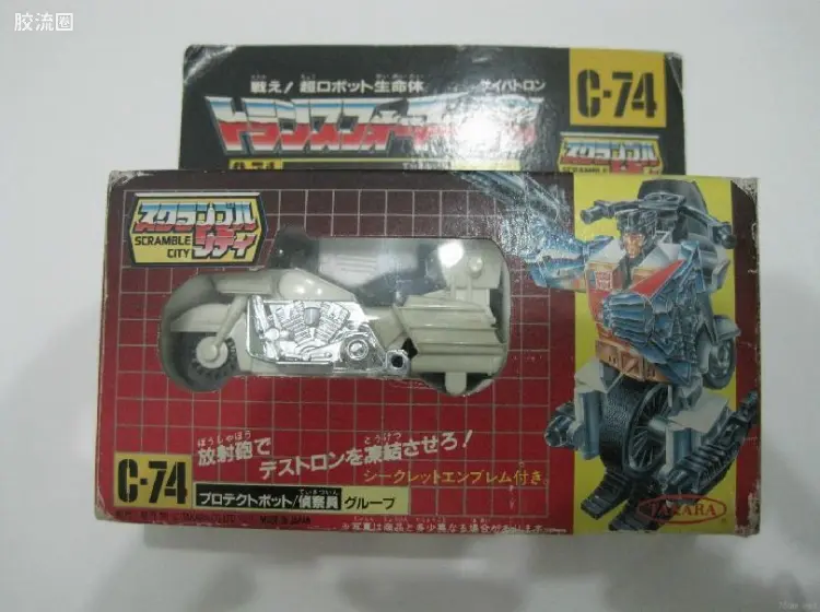 变形金刚 日版G1 84—86 C编号 C-74 车辙