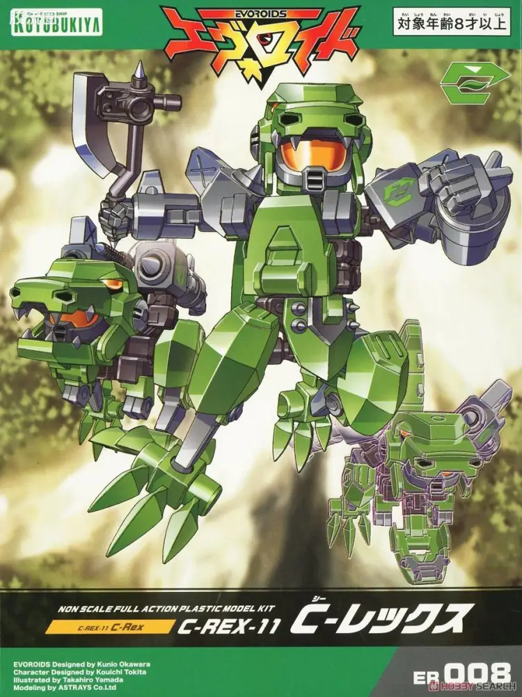 寿屋综合拼装模型系列 EVOROIDS系列 C-REX-11 Ｃ-REX