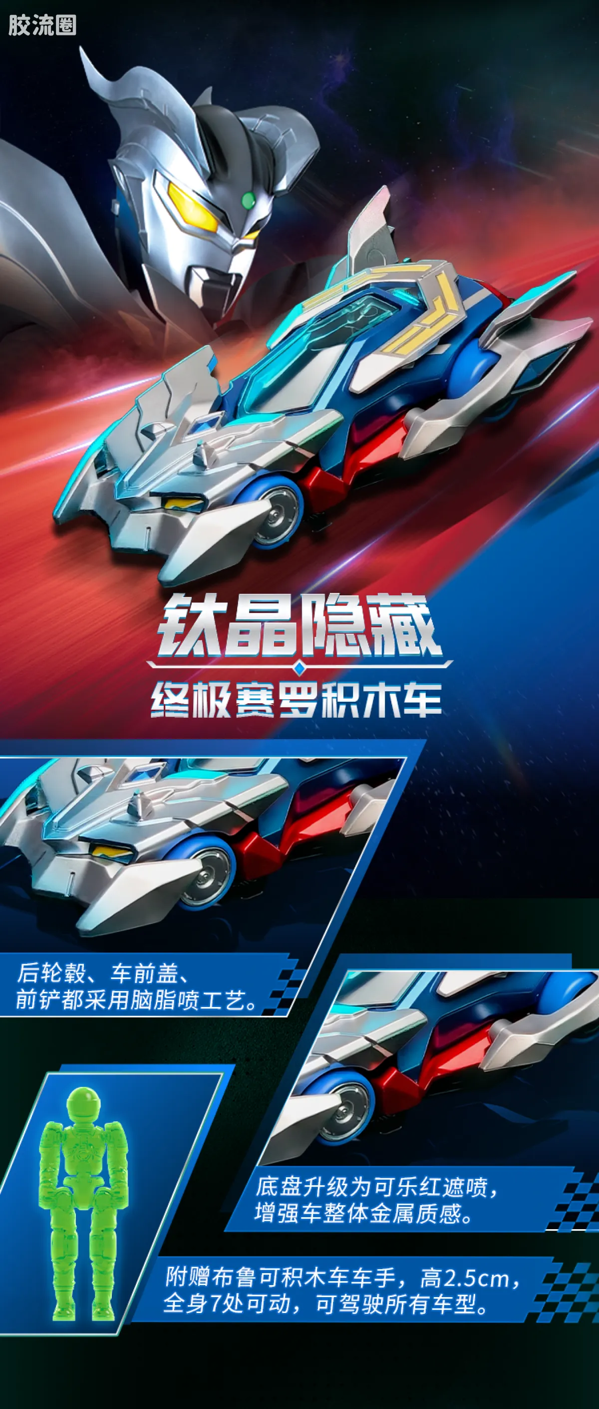 布鲁可奥特曼 端盒 C04 - 图片