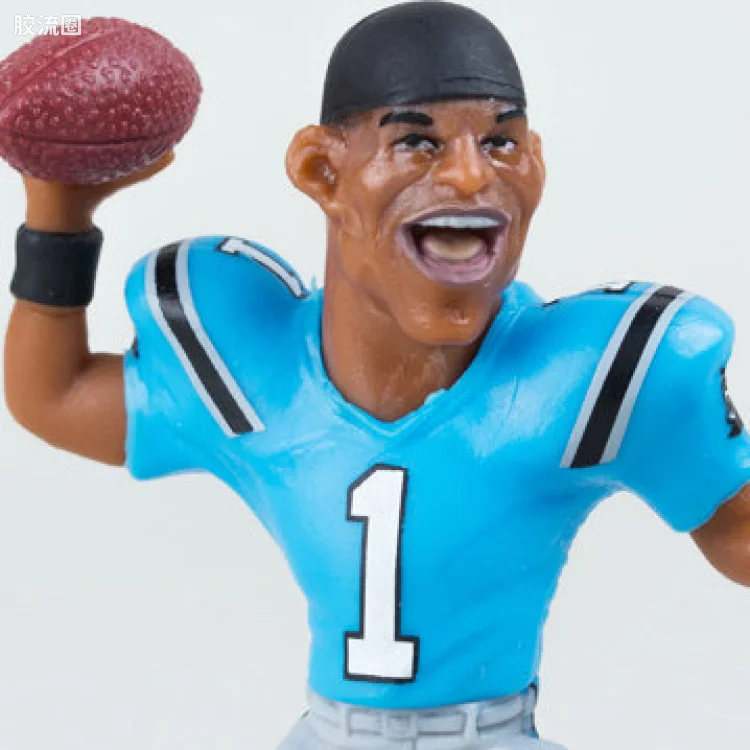 麦克法兰NFL美式足球系列玩具 Small Pros Series 2 CAM NEWTON