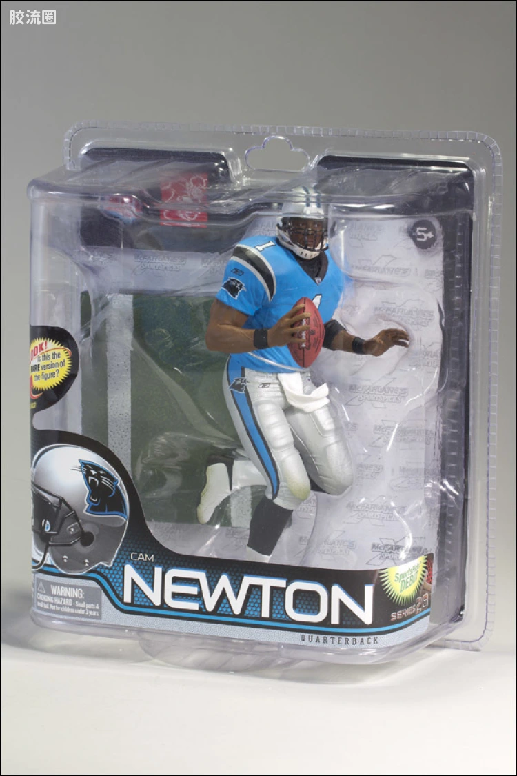 麦克法兰NFL美式足球系列玩具 第28代 CAM NEWTON (COLLECTOR LEVEL ONLY)